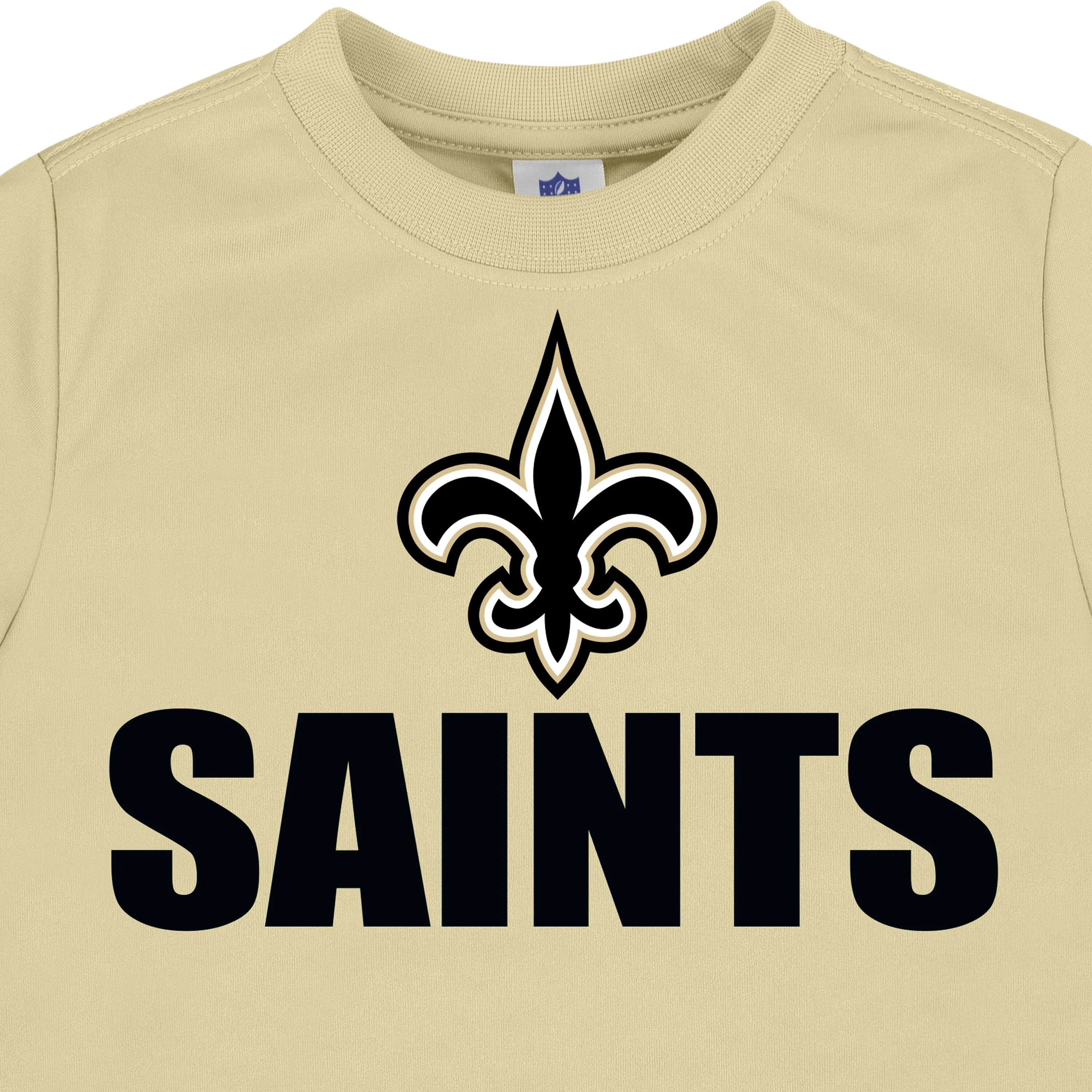 3-Pack Baby & Toddler Boys Saints Short Sleeve Shirts