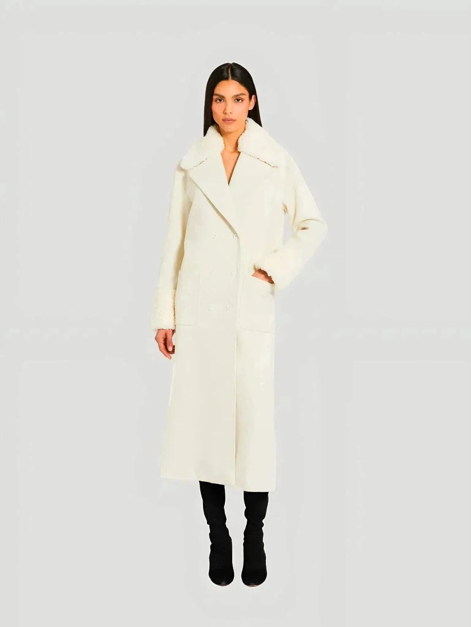 AMANDA UPRICHARD Carrington Coat