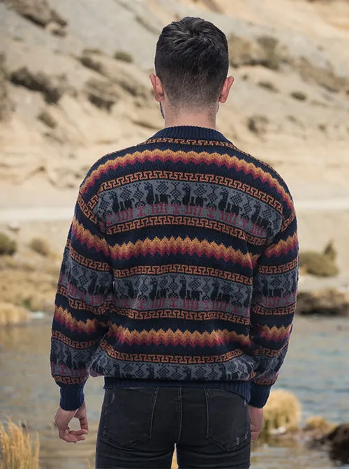 Andean Alpaca Sweater for Men