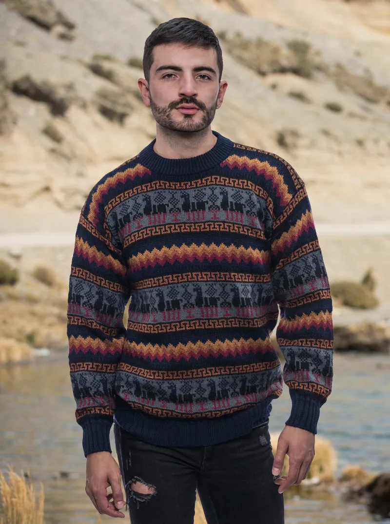 Andean Alpaca Sweater for Men