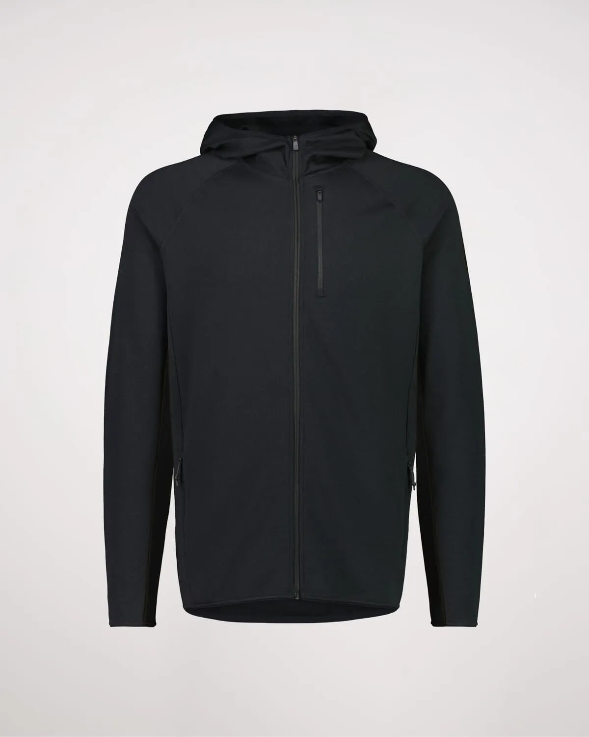 Approach Merino Gridlock Hood - Black