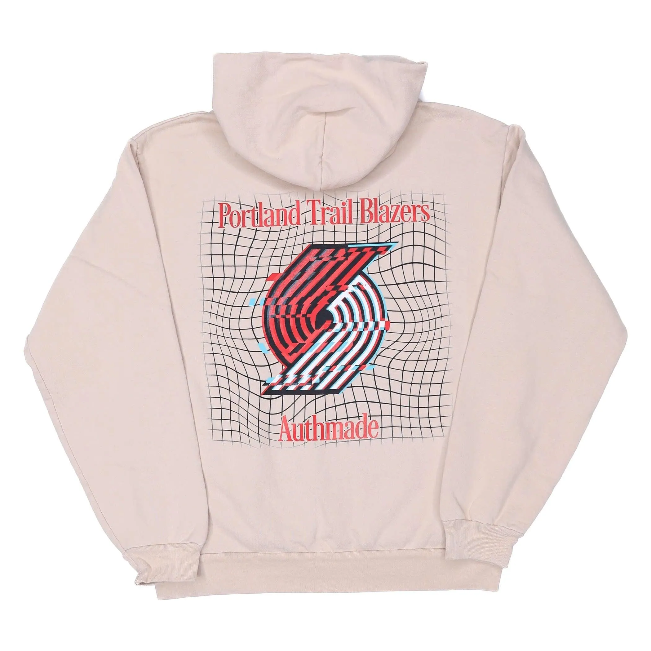 Authmade Warp Glitch Grid Hoodie