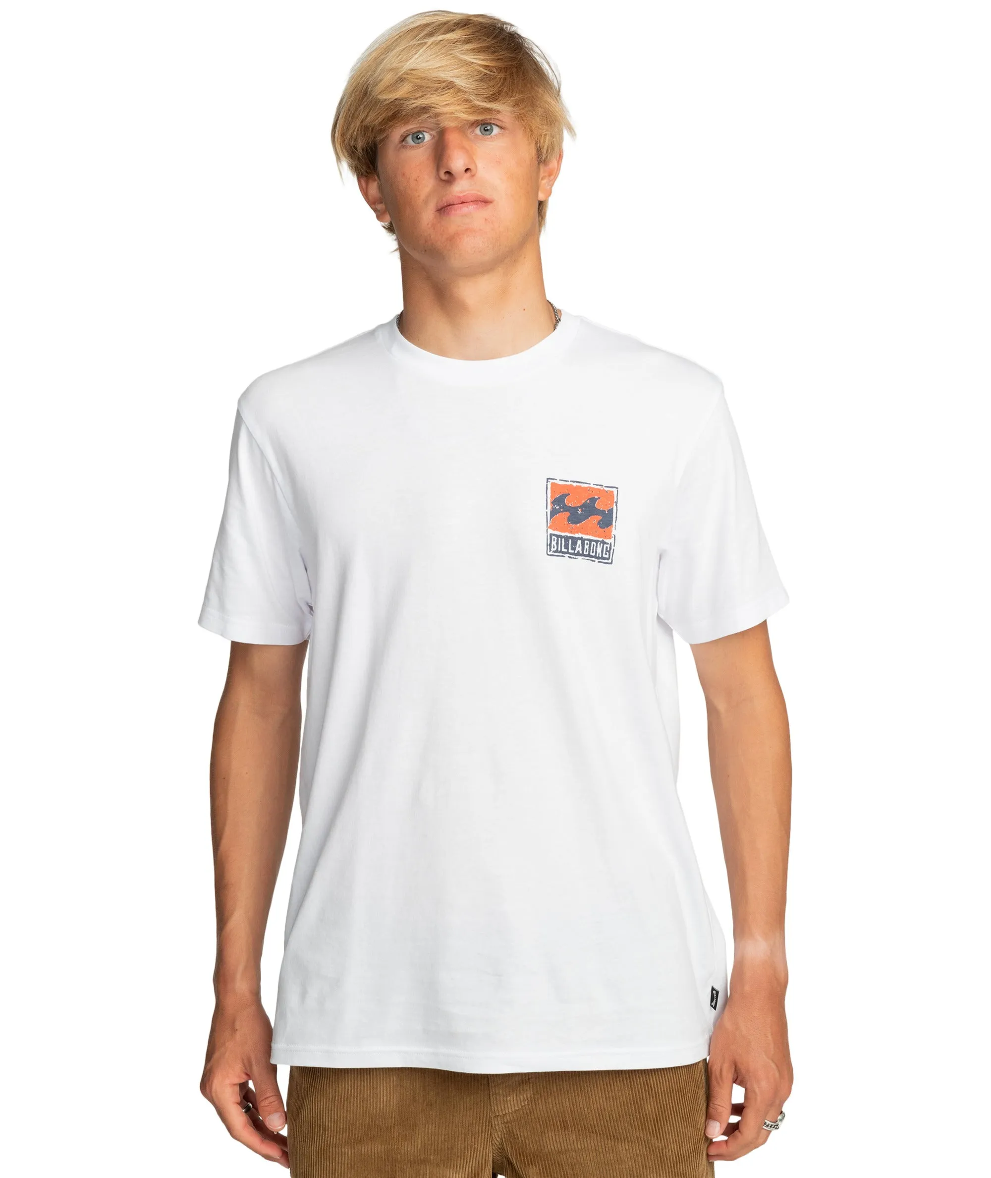 Billabong Mens Stamp Short Sleeve T-Shirt