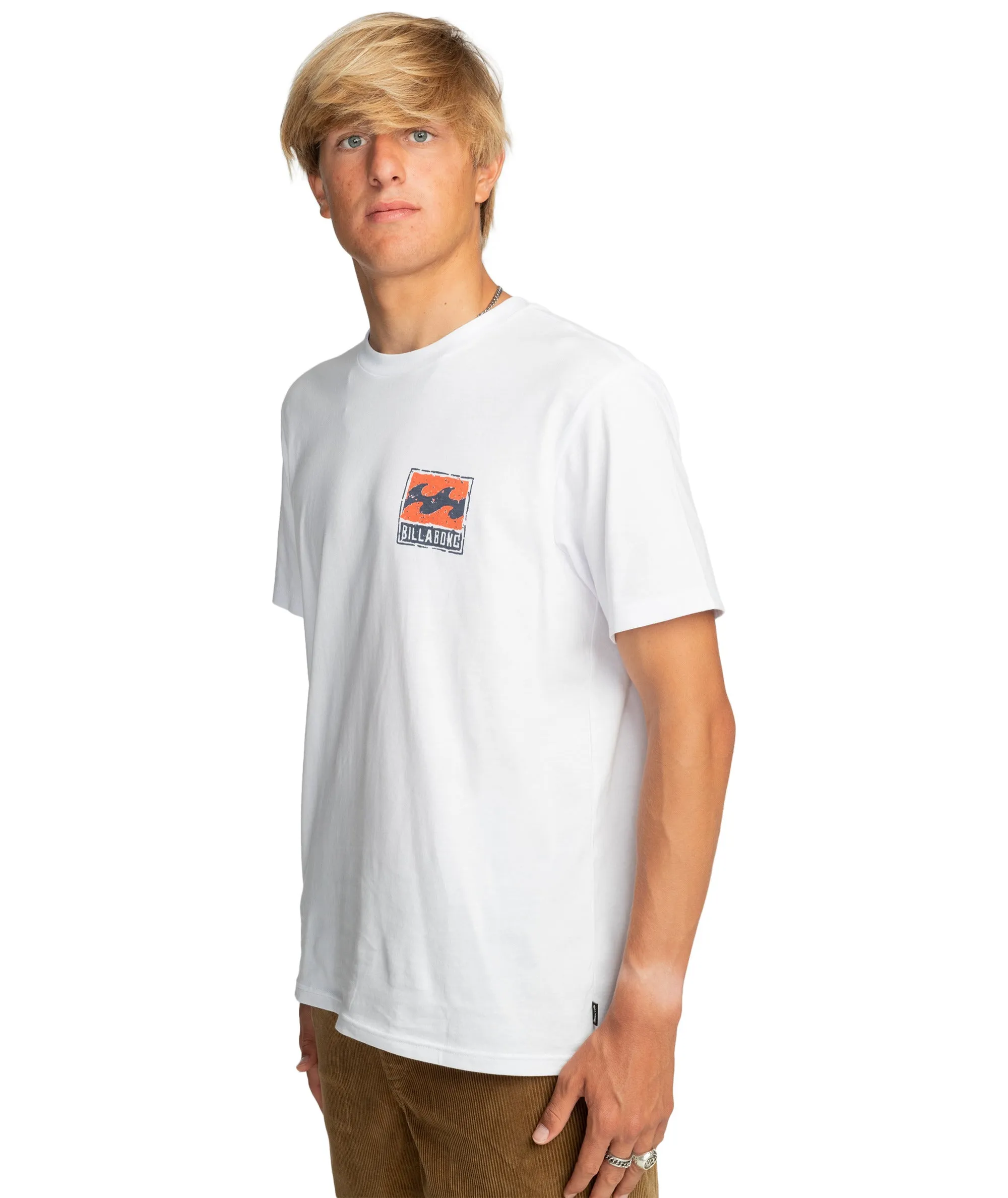 Billabong Mens Stamp Short Sleeve T-Shirt