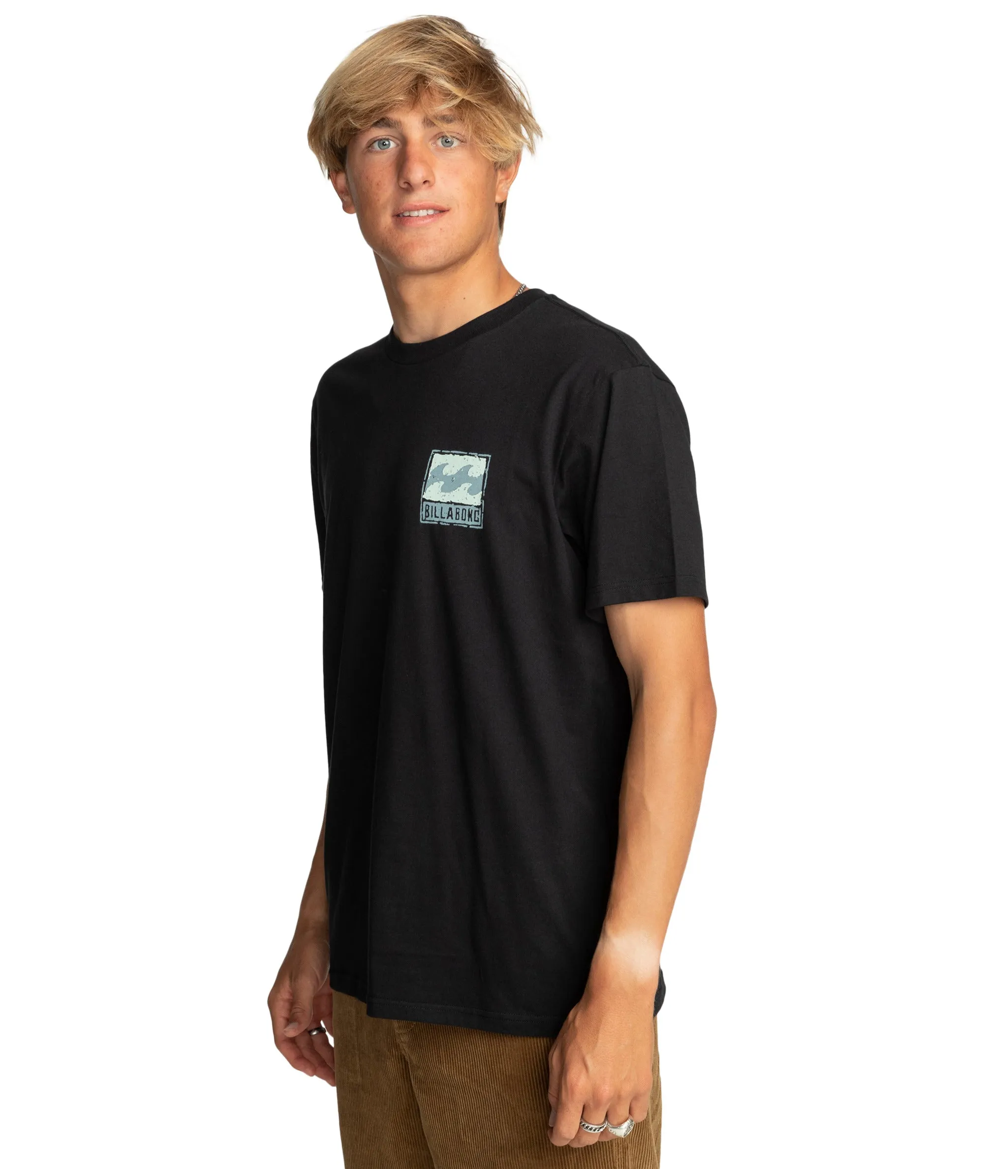 Billabong Mens Stamp Short Sleeve T-Shirt