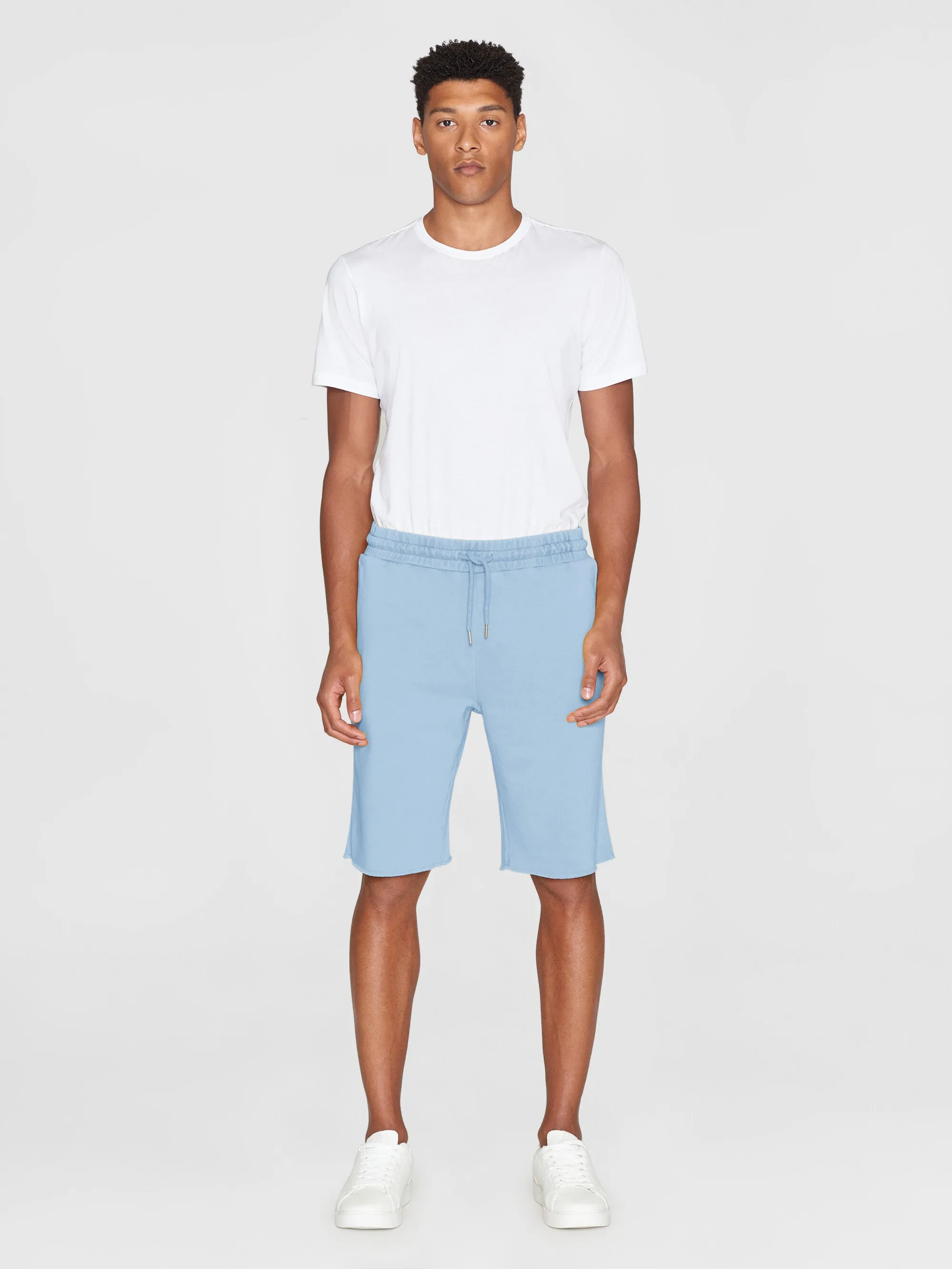 BIRCH sweat shorts - GOTS/Vegan - Asley Blue