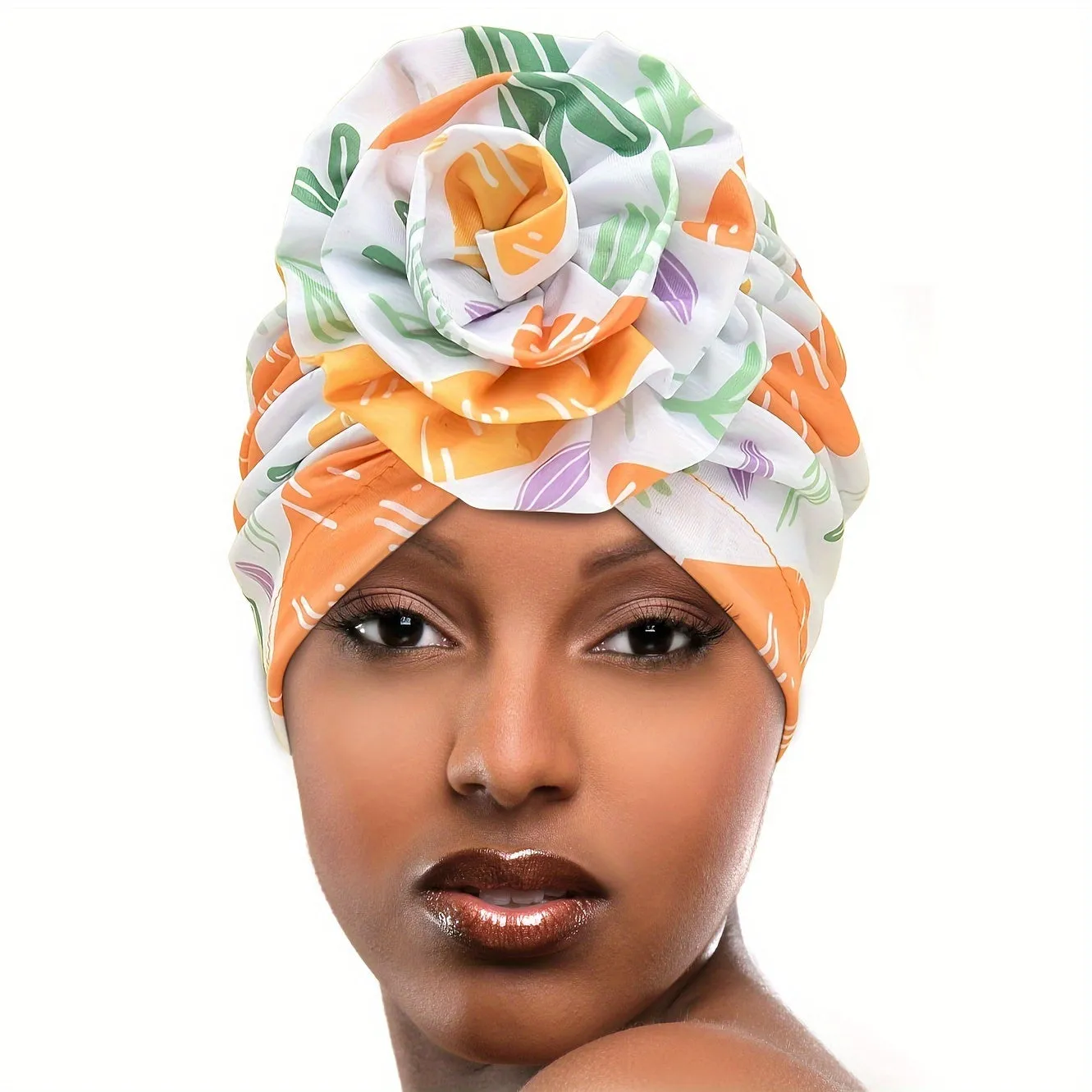 Bohemian Turban Colors, Soft Polyester Fabric  Headwrap