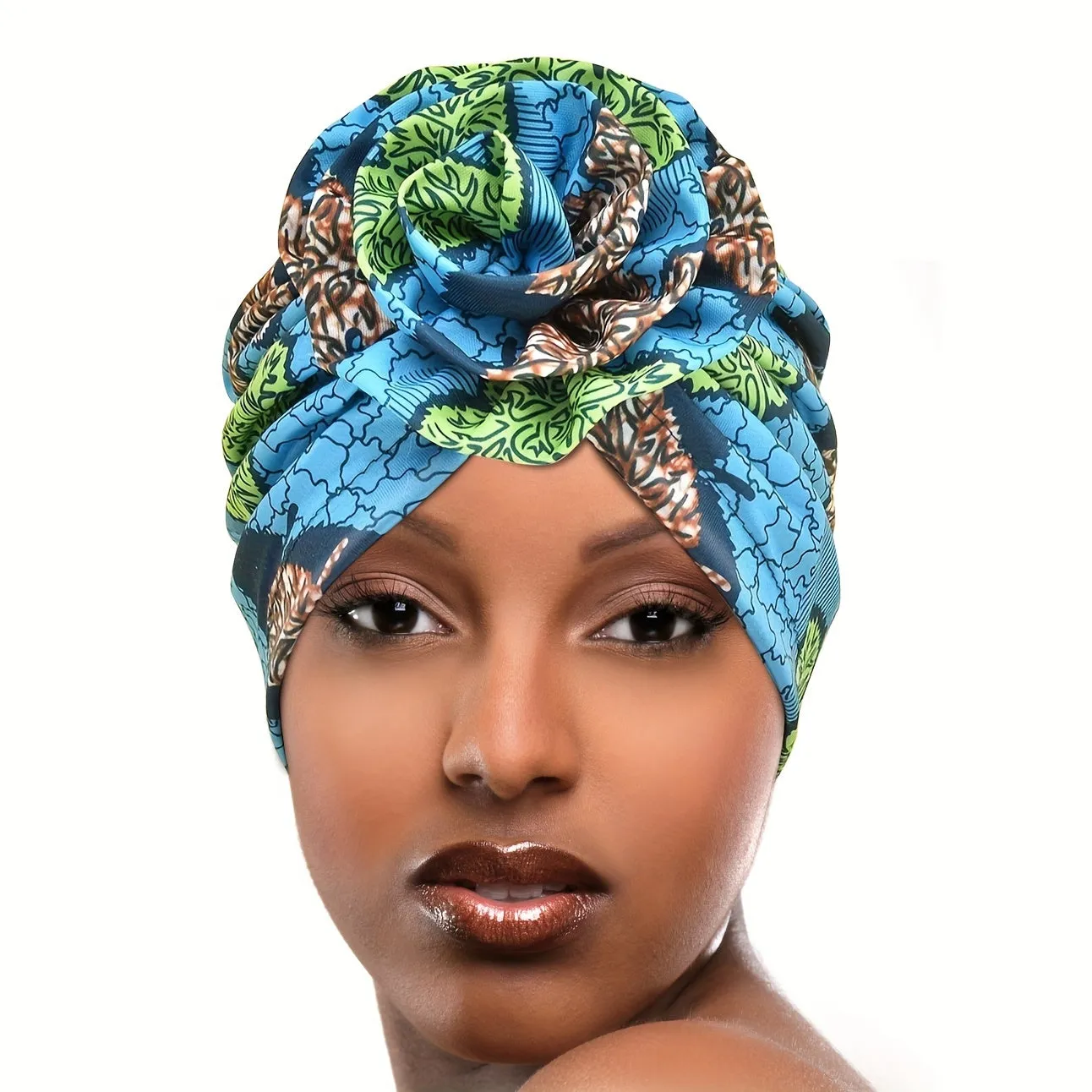 Bohemian Turban Colors, Soft Polyester Fabric  Headwrap