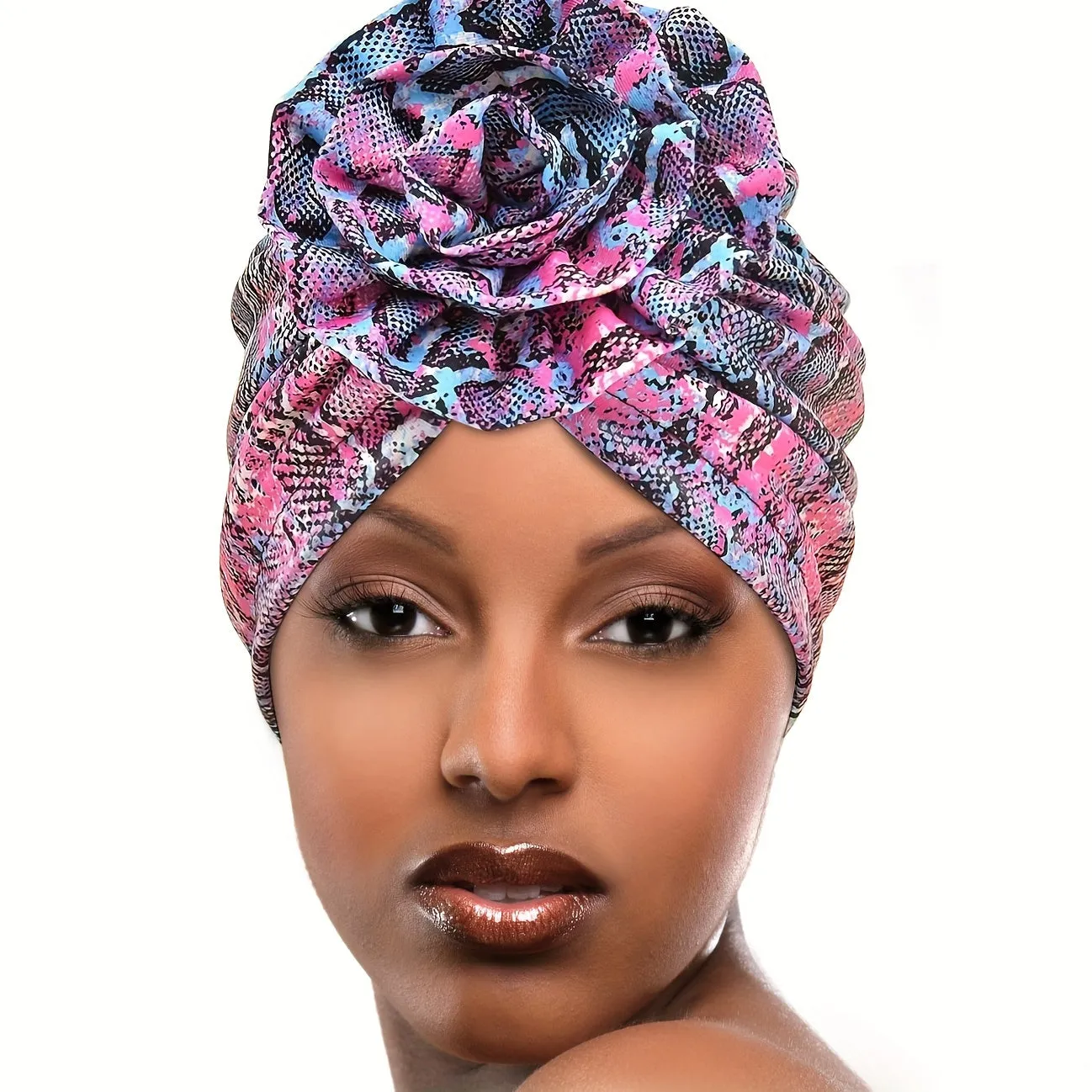 Bohemian Turban Colors, Soft Polyester Fabric  Headwrap