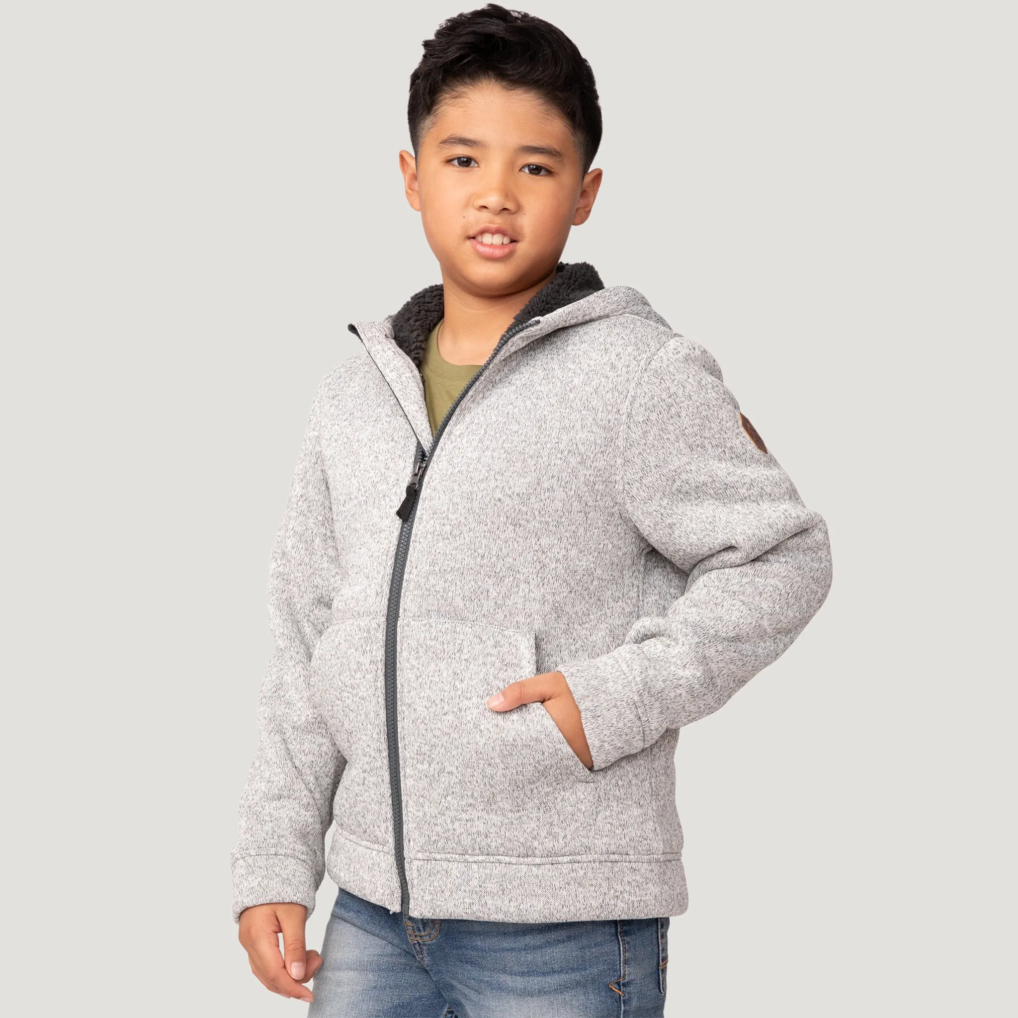 Boys' Mountain Fleece Hoodie Jacket