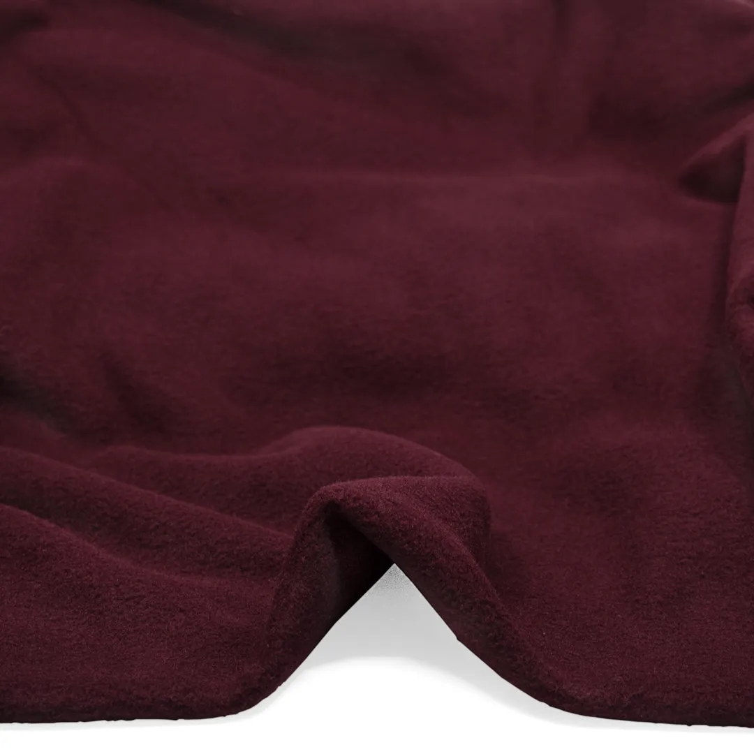 Deadstock Heavyweight Polartec® Fleece - Cabernet