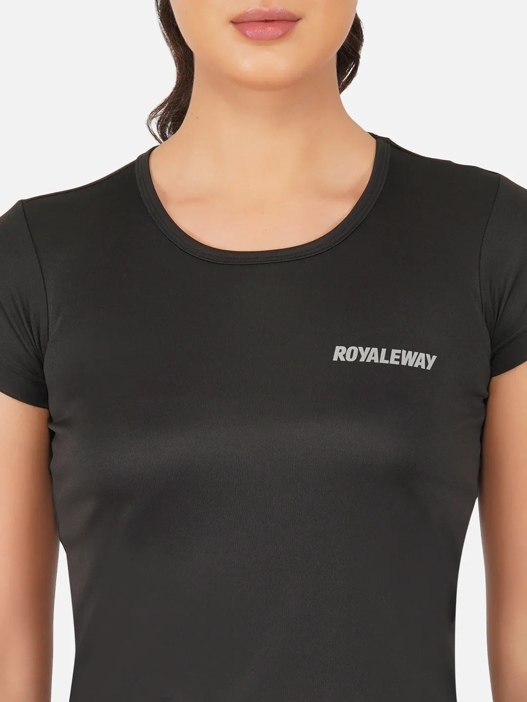 DriSOFT T Shirt Top Black Women RWW2048