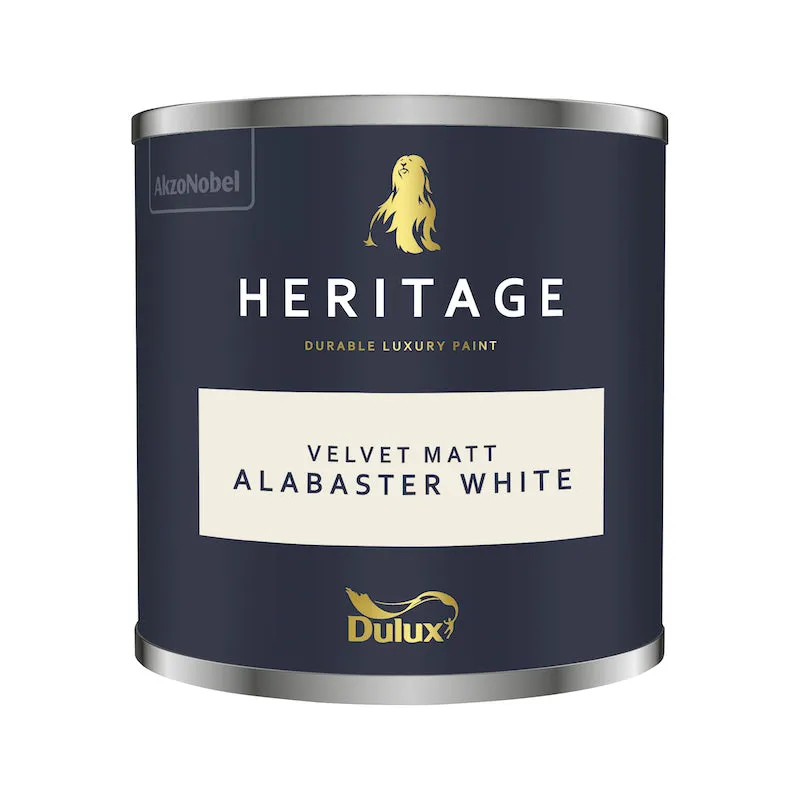 Dulux Heritage Matt Emulsion - Alabaster White