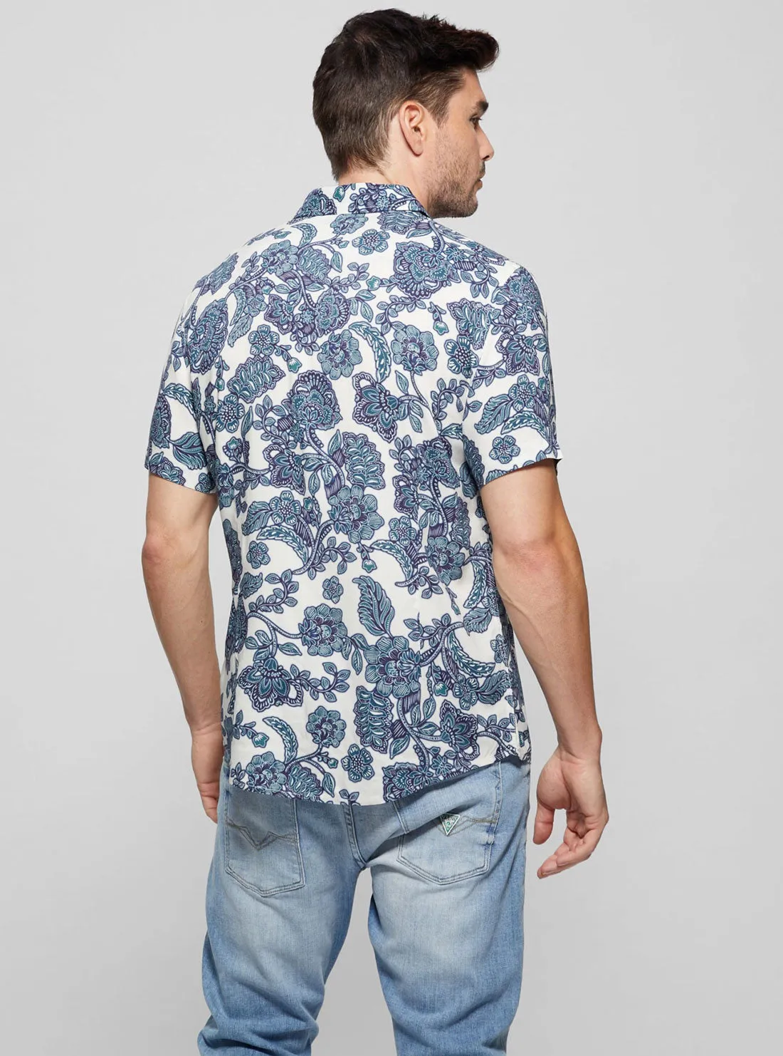 Eco Rayon Jacobean Shirt