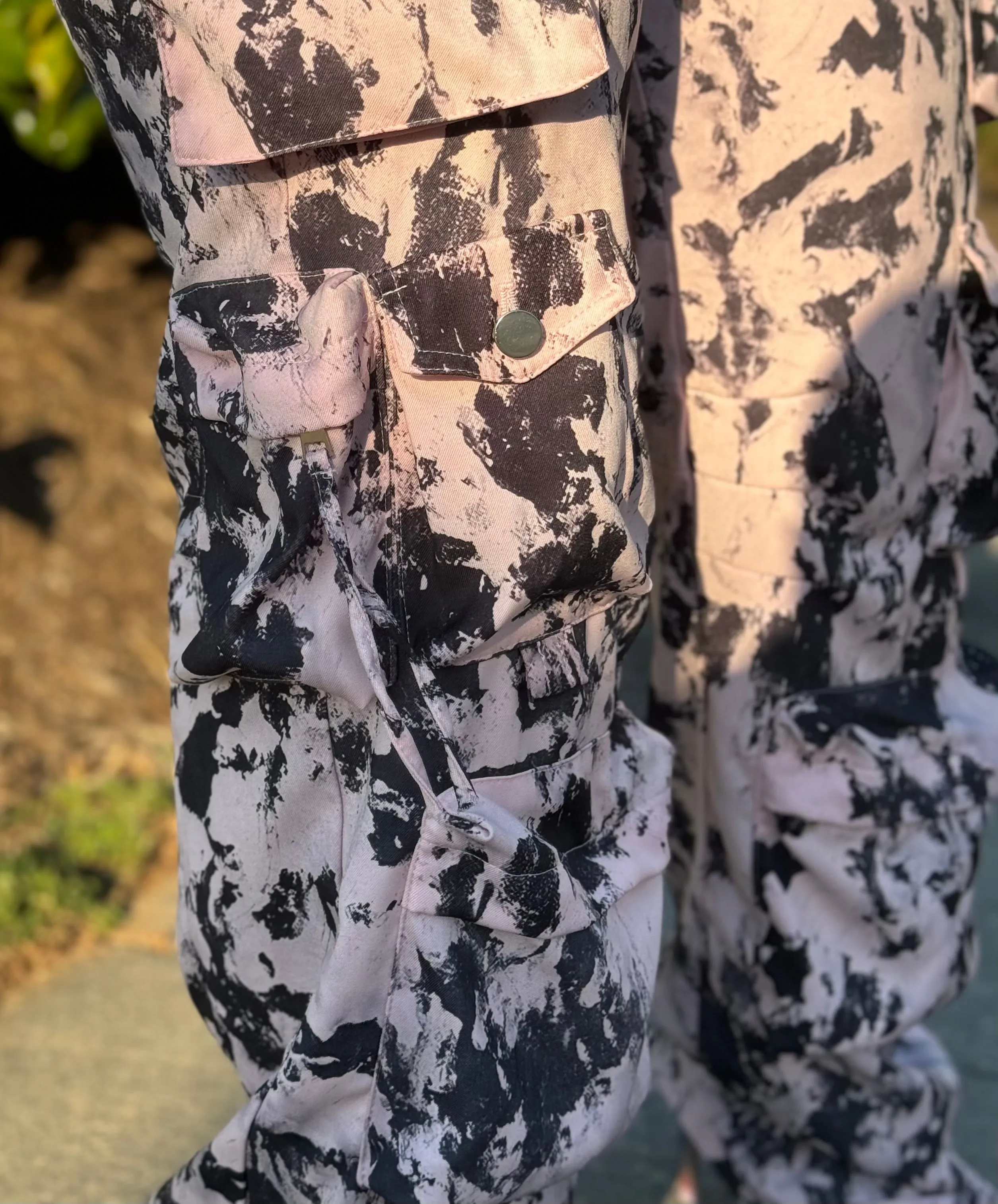 Fairy Pink Cargo Pants