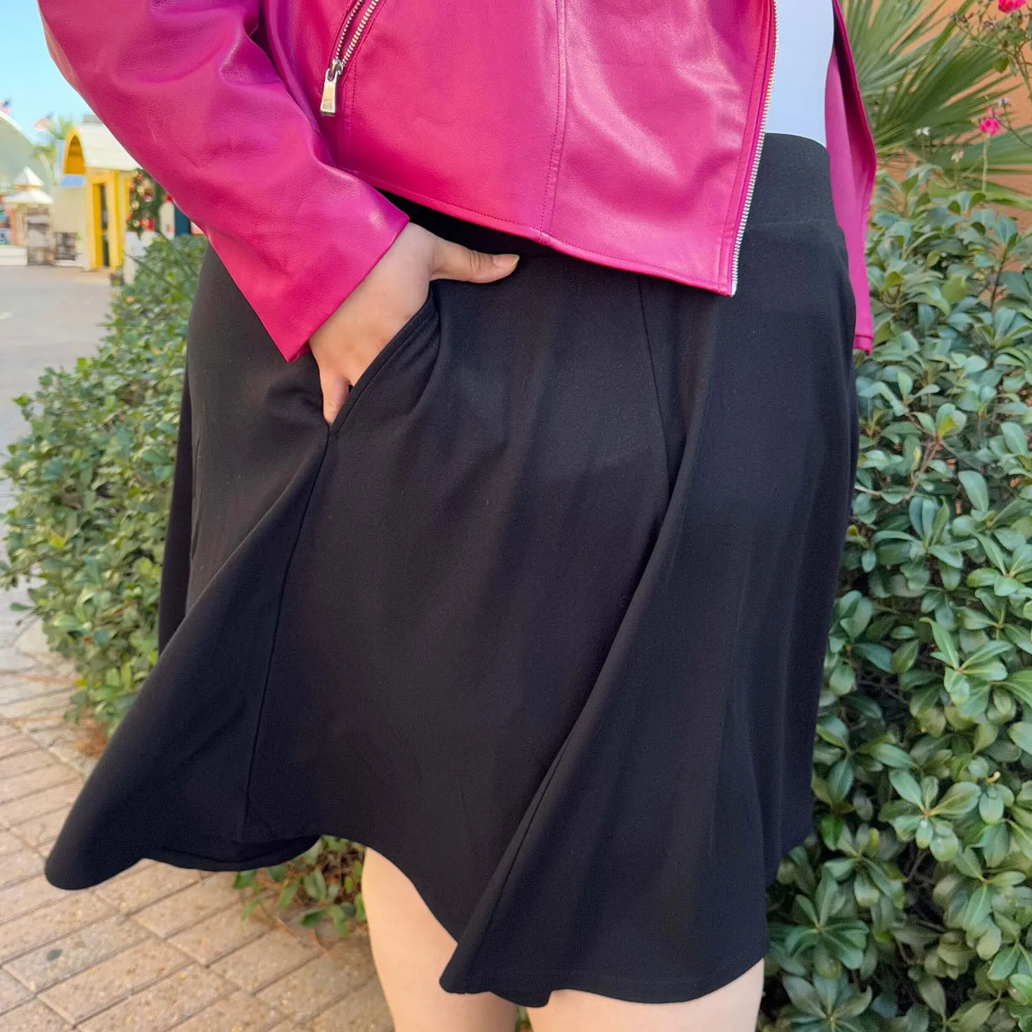 Flare Skirt - Black (V2)