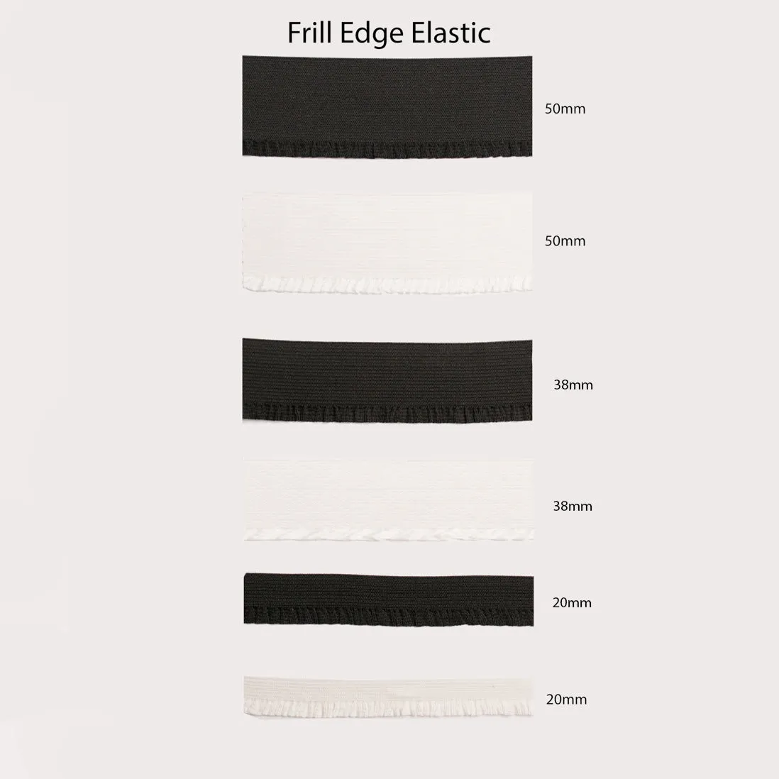 Frill Edge Elastic