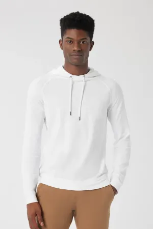 Good Man Brand LS Hoodie Soft Slub - White