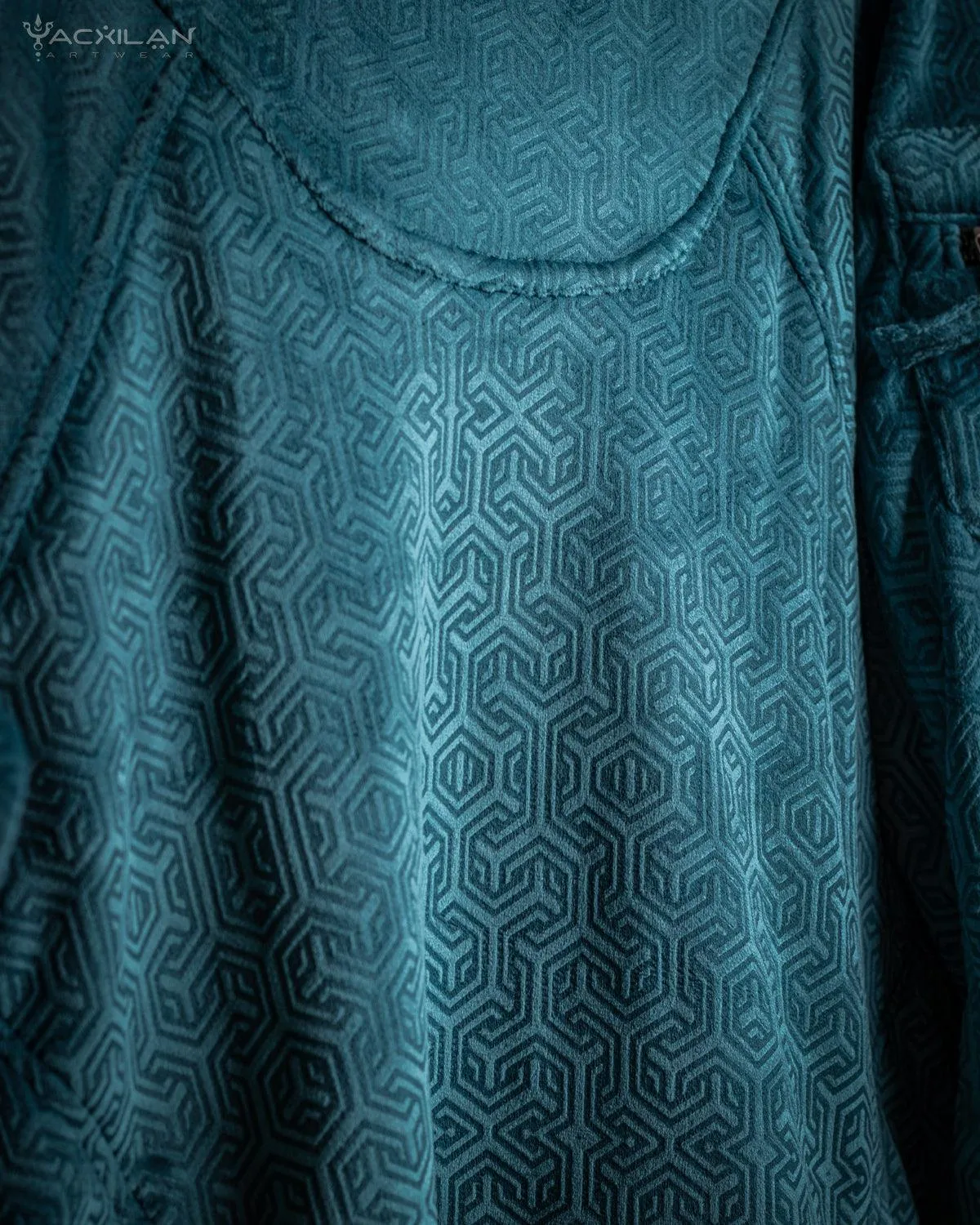 Hoodie Men / Oversized Velvet Polar - Teal Velvet Polar TRIPIBO