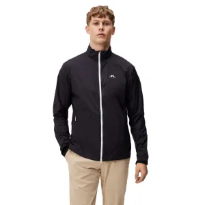 J Lindeberg Ash Lightweight Mens Packable Golf Jacket - Black