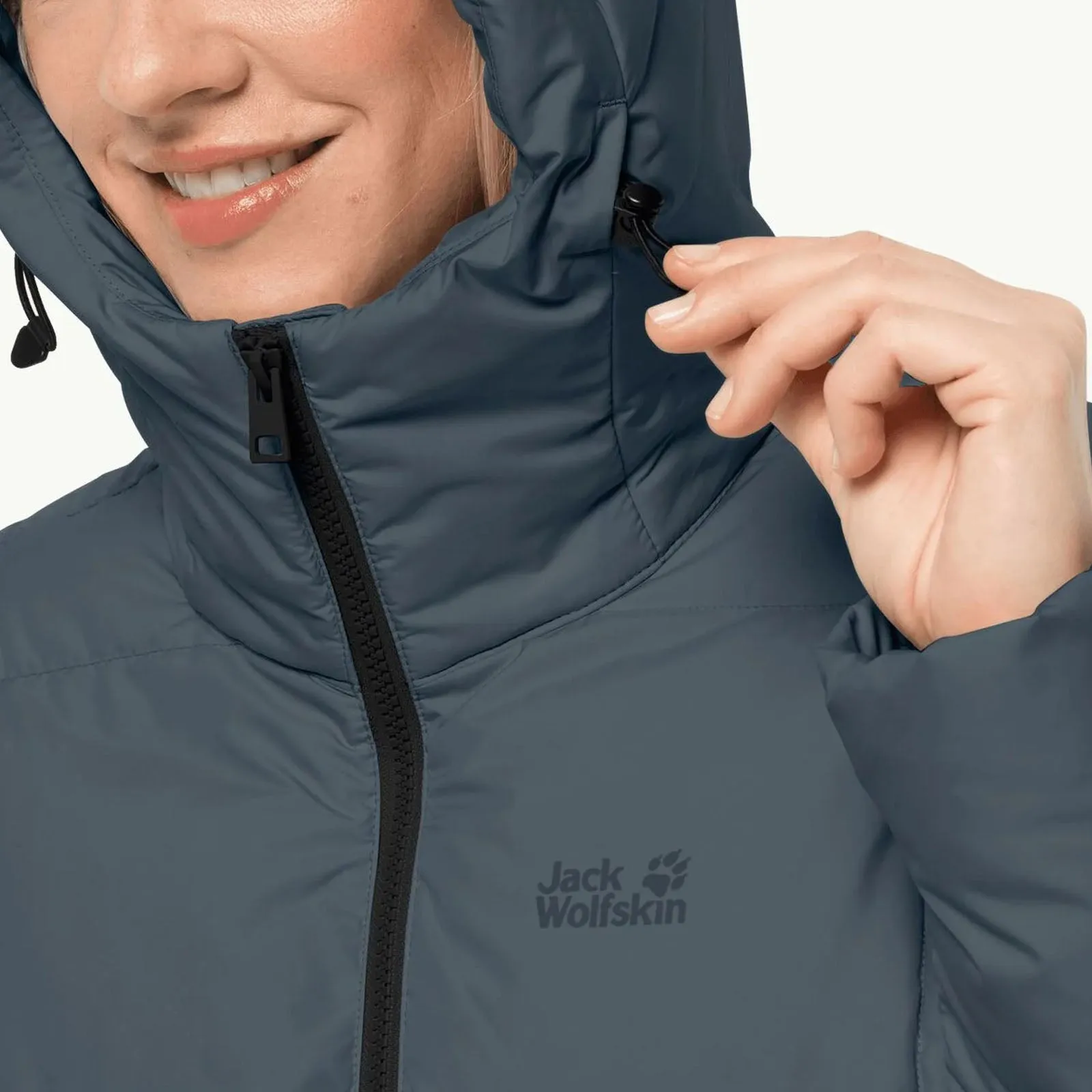 Jack Wolfskin Womens Frozen Lake Windproof Water Repellent Coat