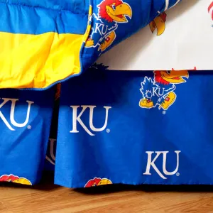 Kansas Jayhawks Dust Ruffle