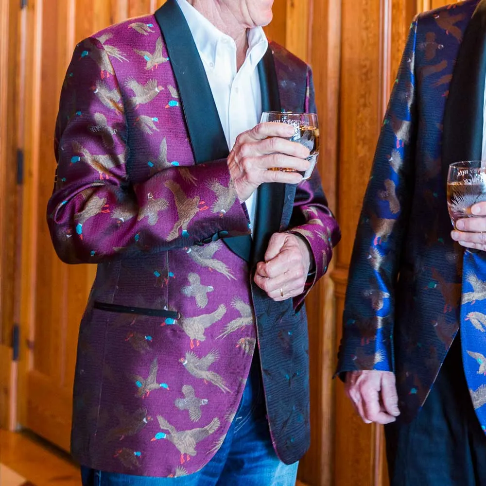 Kevin's Finest Silk Gamebirds Dinner Jacket