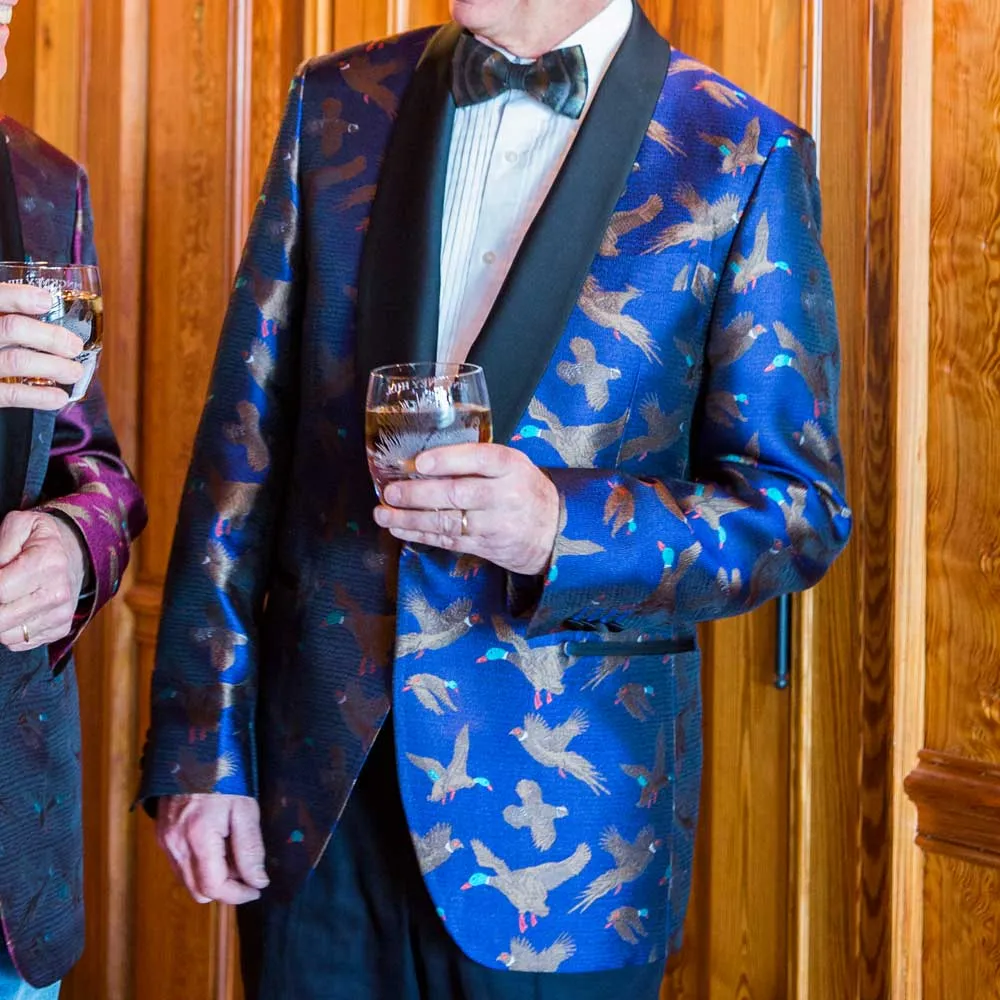 Kevin's Finest Silk Gamebirds Dinner Jacket