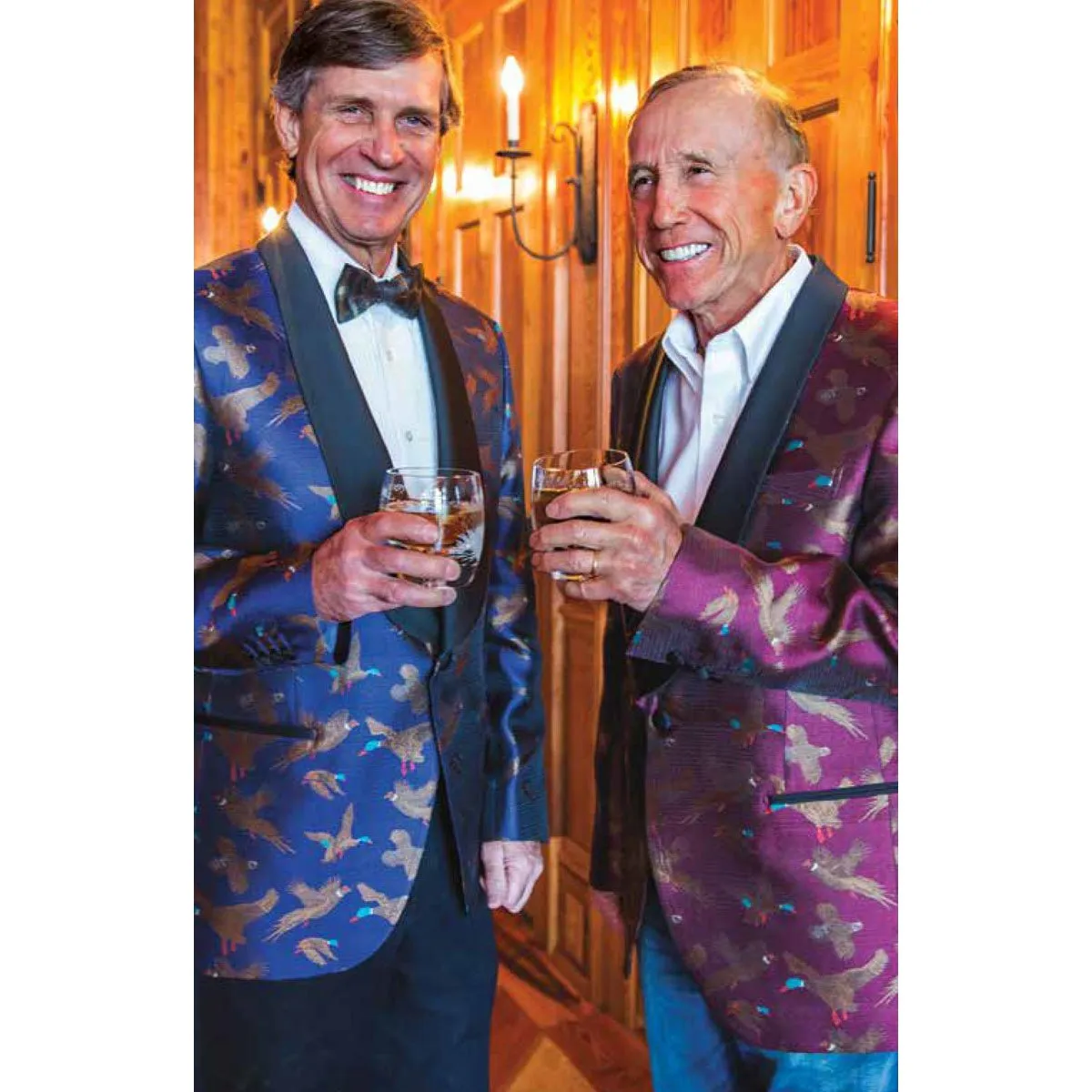 Kevin's Finest Silk Gamebirds Dinner Jacket