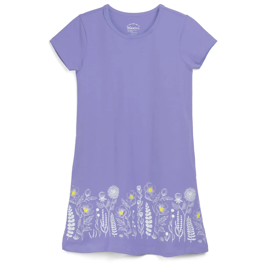 Kids Organic Cotton T-Shirt Dress