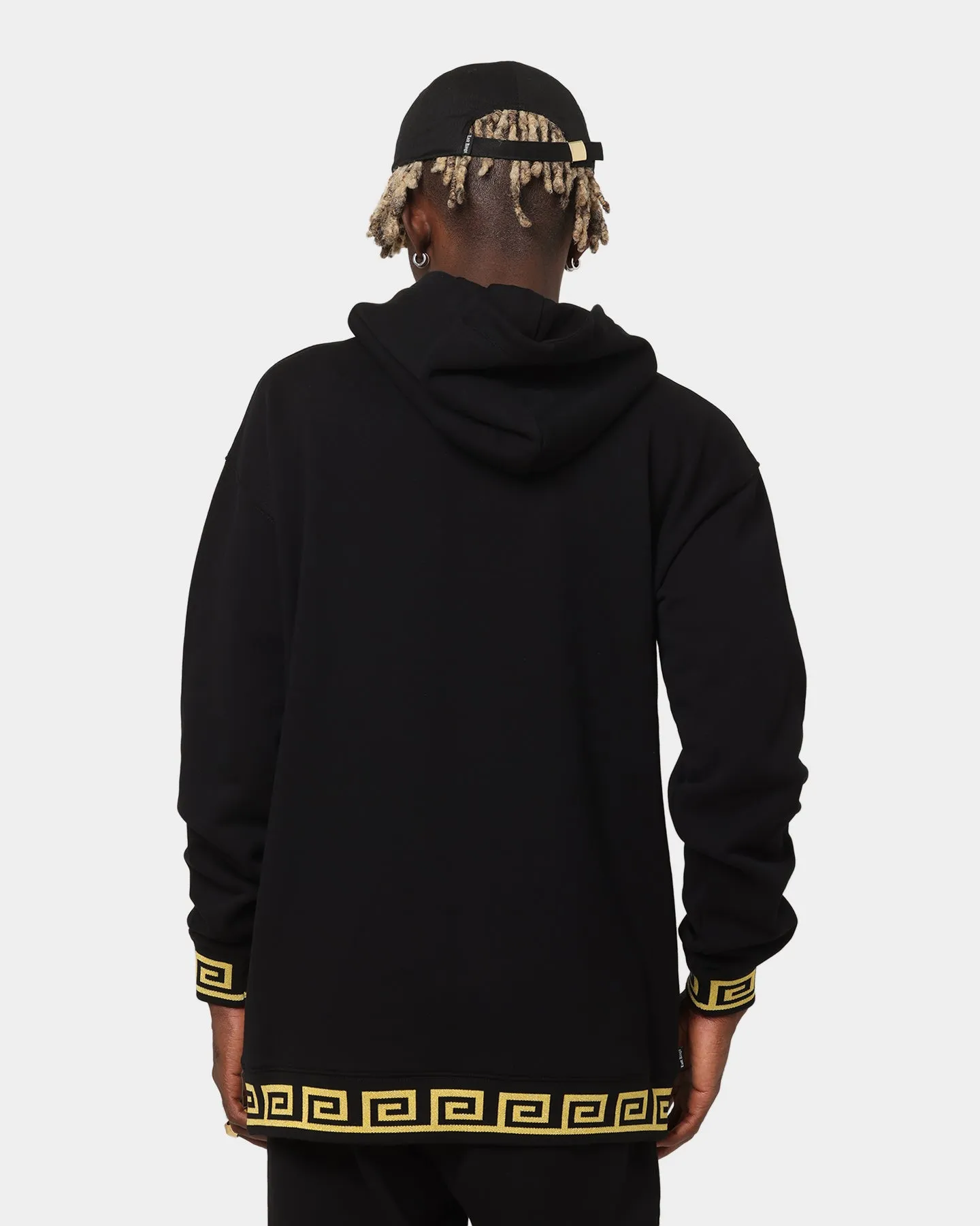 Last Kings Grandeur Half Zip Hoodie Black