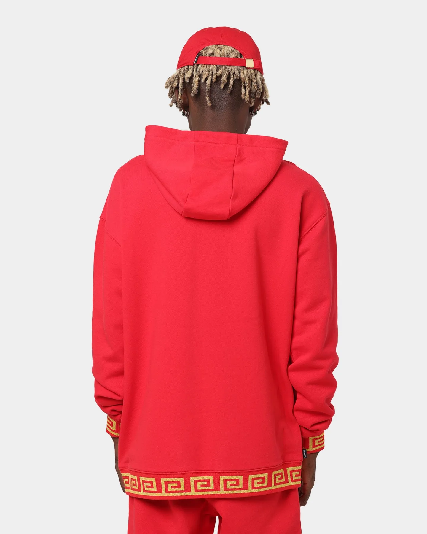 Last Kings Grandeur Half Zip Hoodie Red