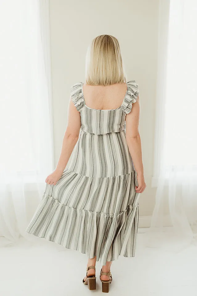 Meg Striped Maxi