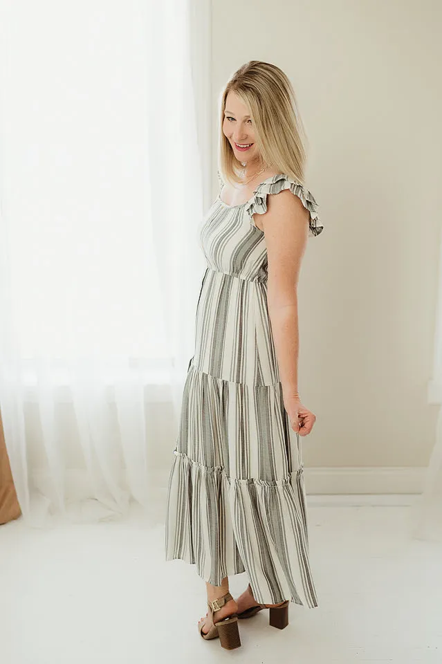 Meg Striped Maxi