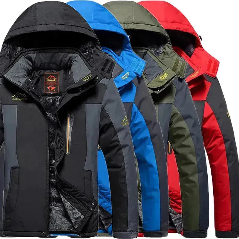 Men's Assault Fleece-lined Outdoor Winter Windproof Jacket