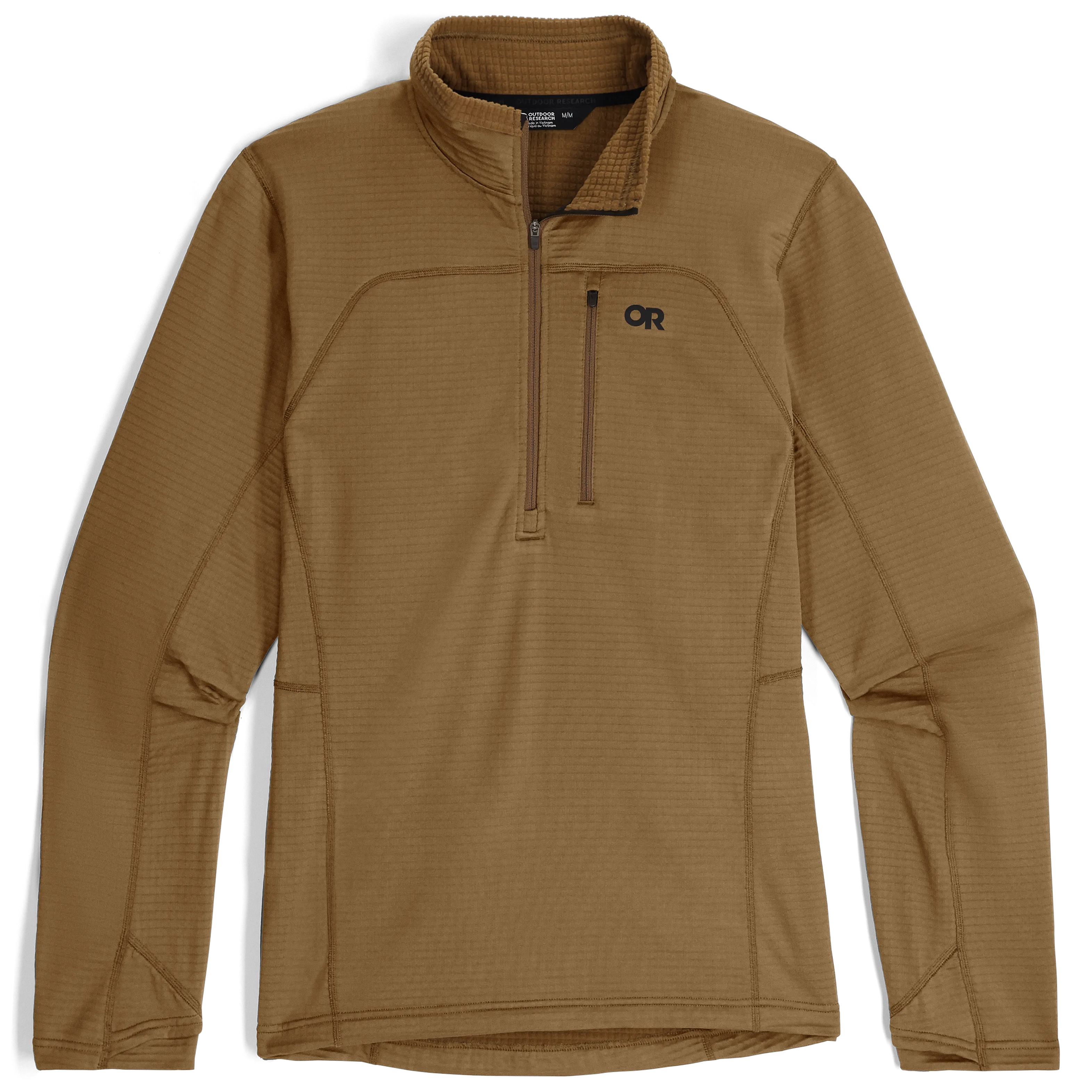 Men's Vigor Grid Fleece Half Zip