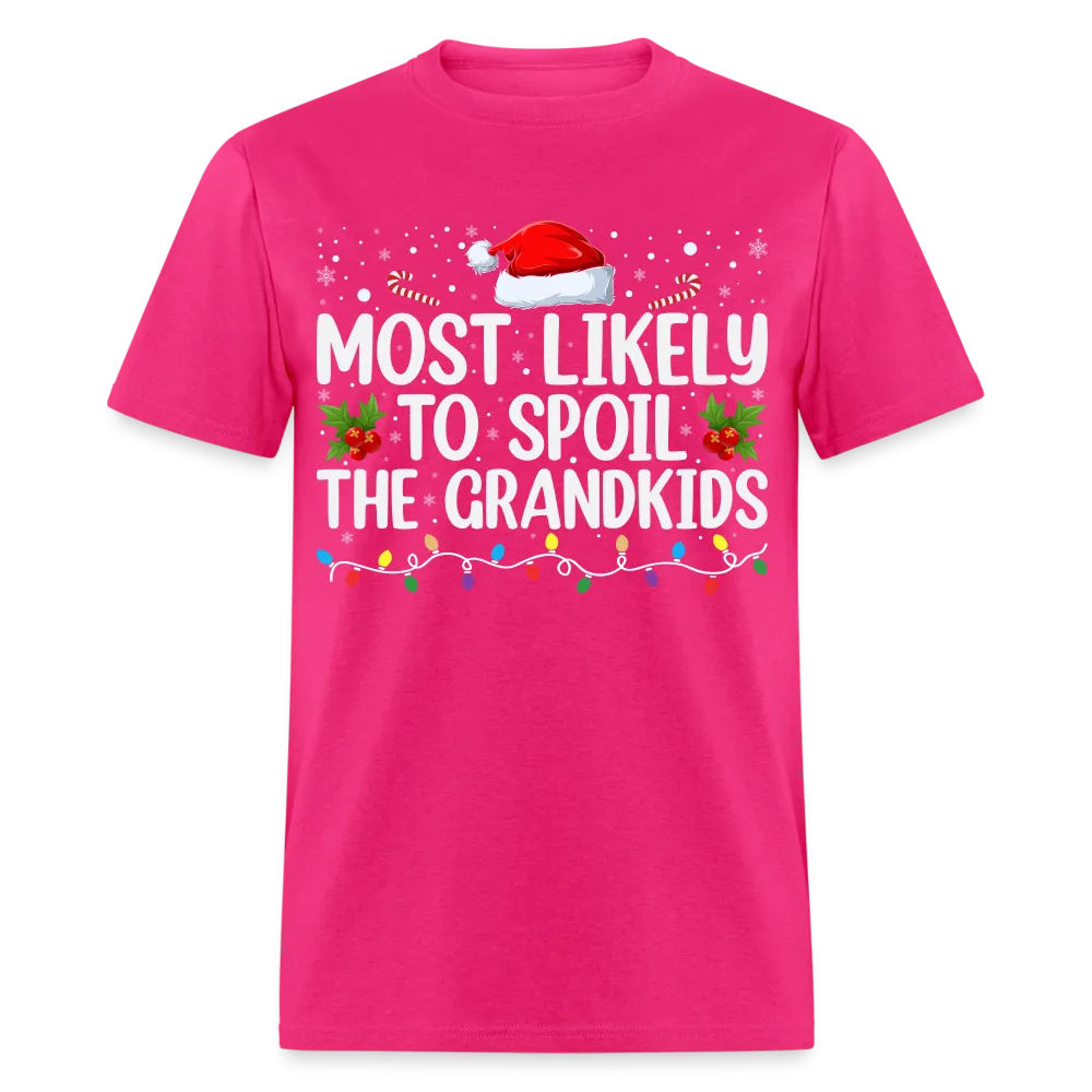 Most Likely to Spoil the Grandkids T-Shirt (Christmas)