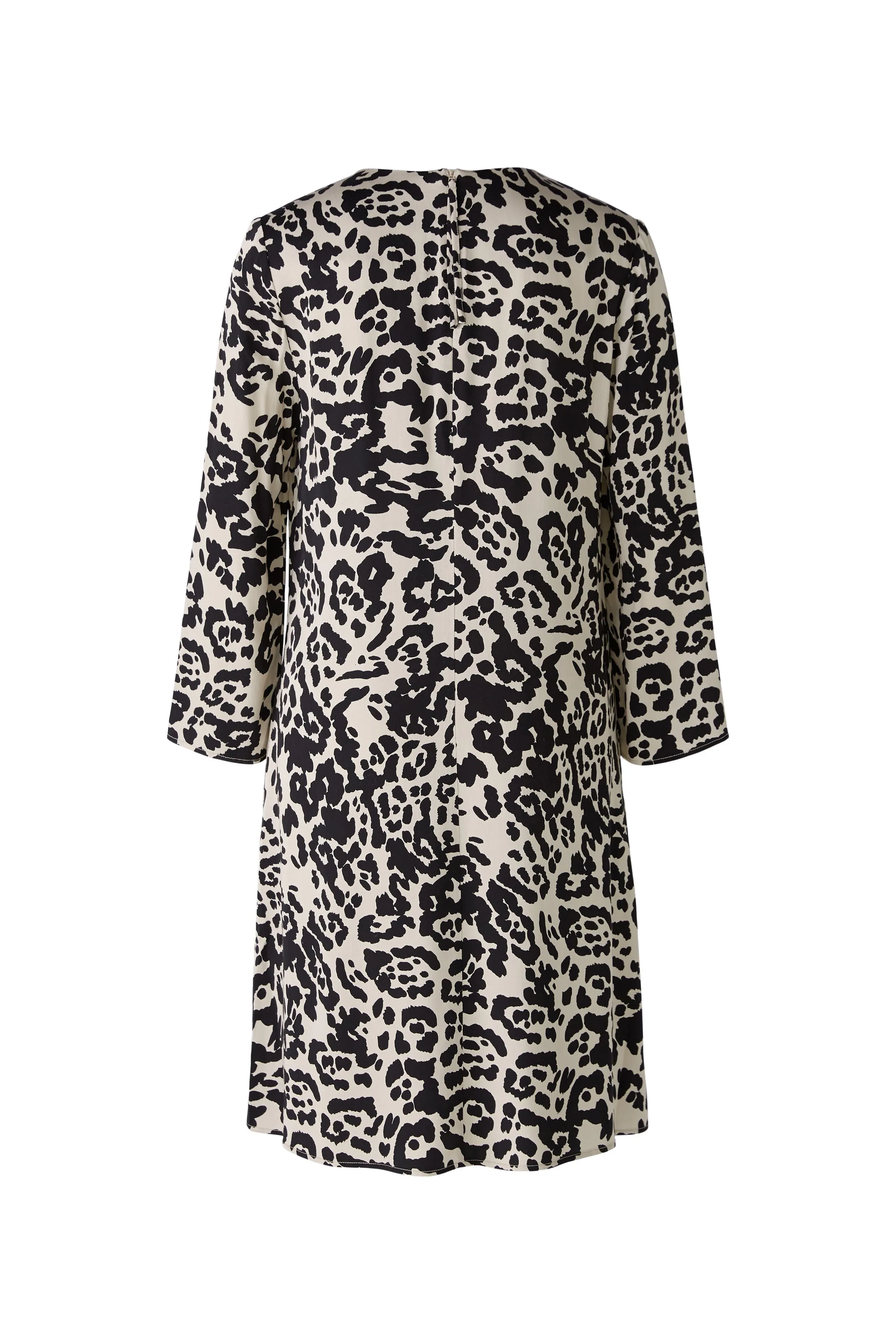 Oui Animal Print Knee Length Shift Dress