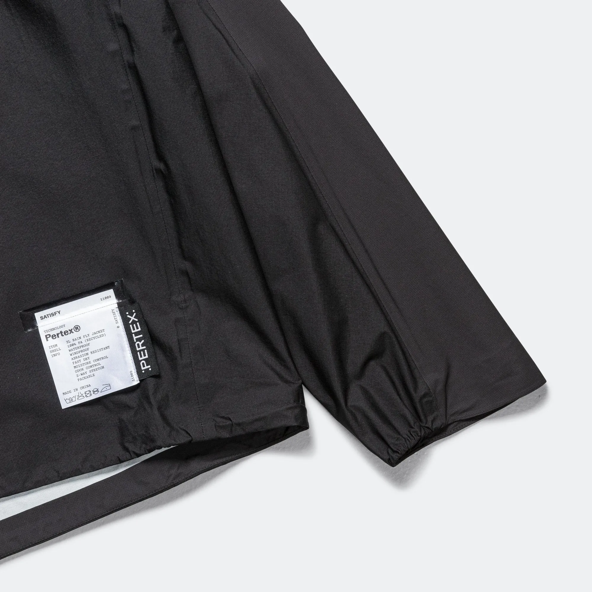 Pertex 3L Rain Fly Jacket - Black