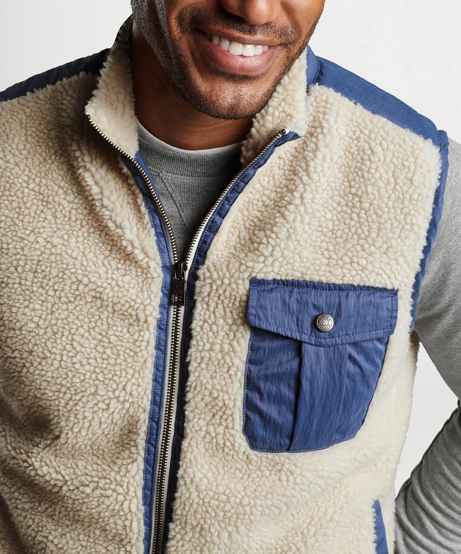 Peter Millar Pile Fleece Vest