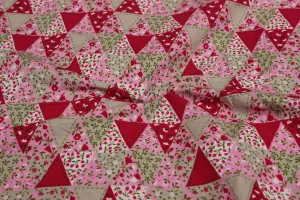 Pink Cotton Poplin Fabric