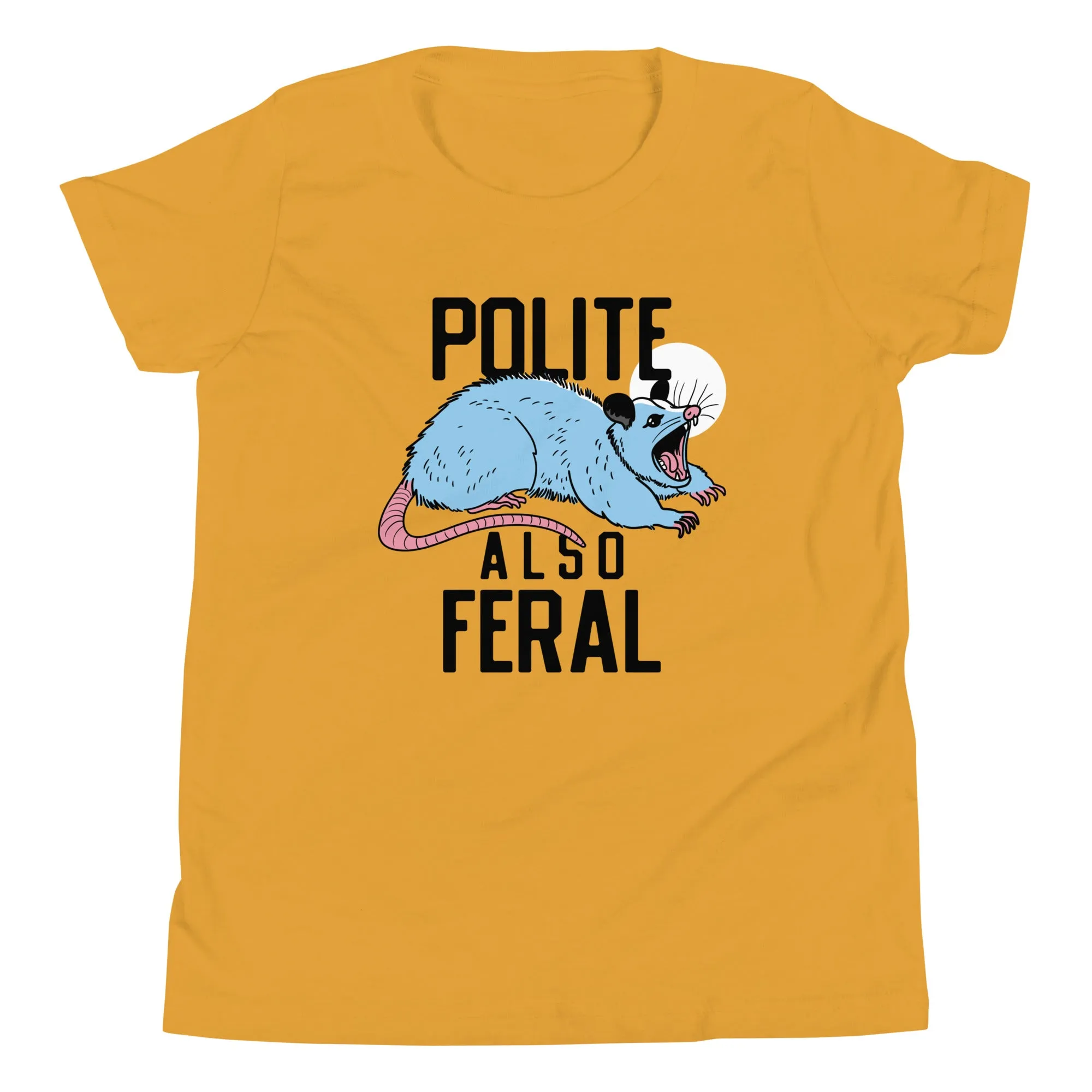 Polite Also Feral Kid's Youth Tee