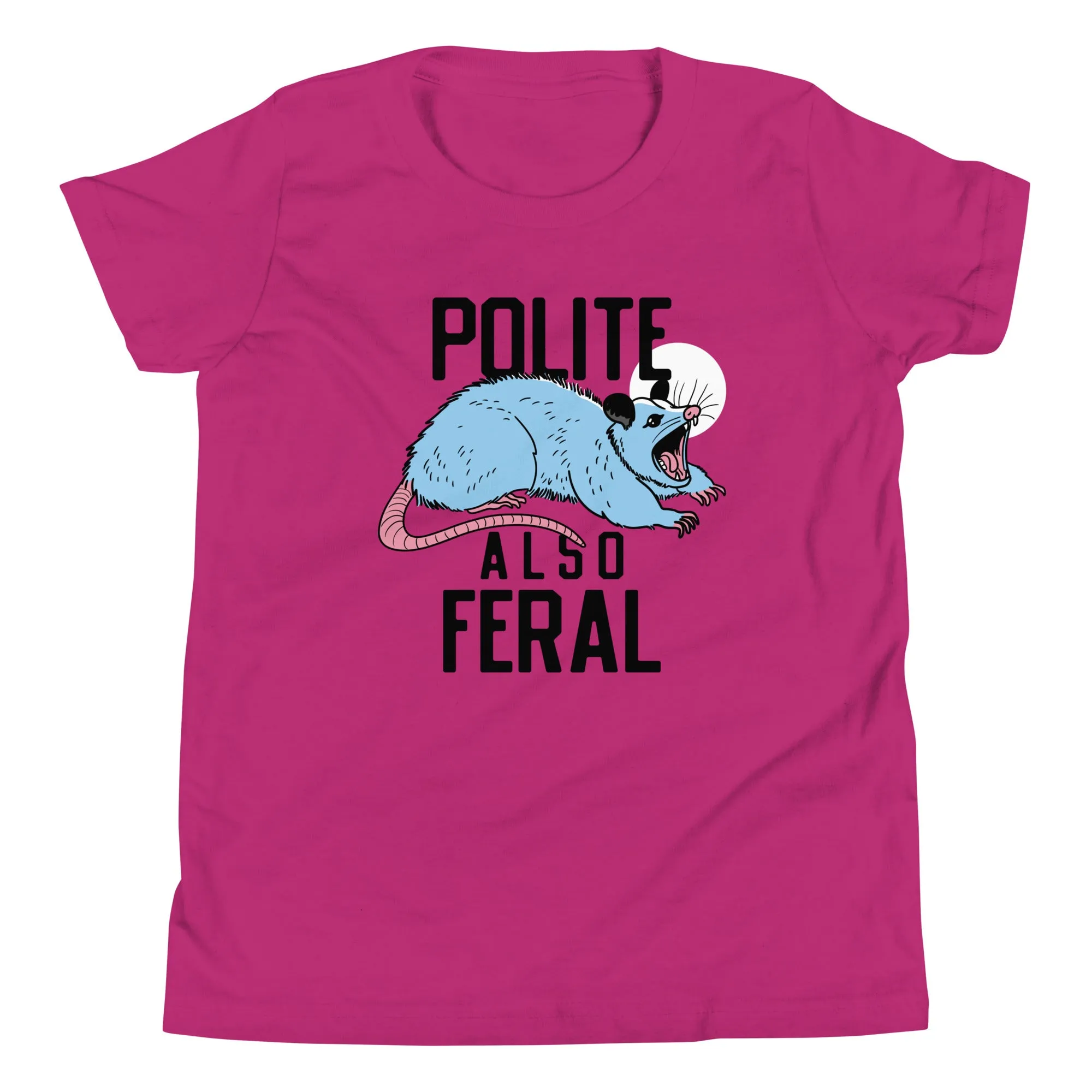 Polite Also Feral Kid's Youth Tee