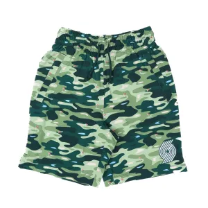 Portland Trail Blazers New Era Golf Camo Shorts