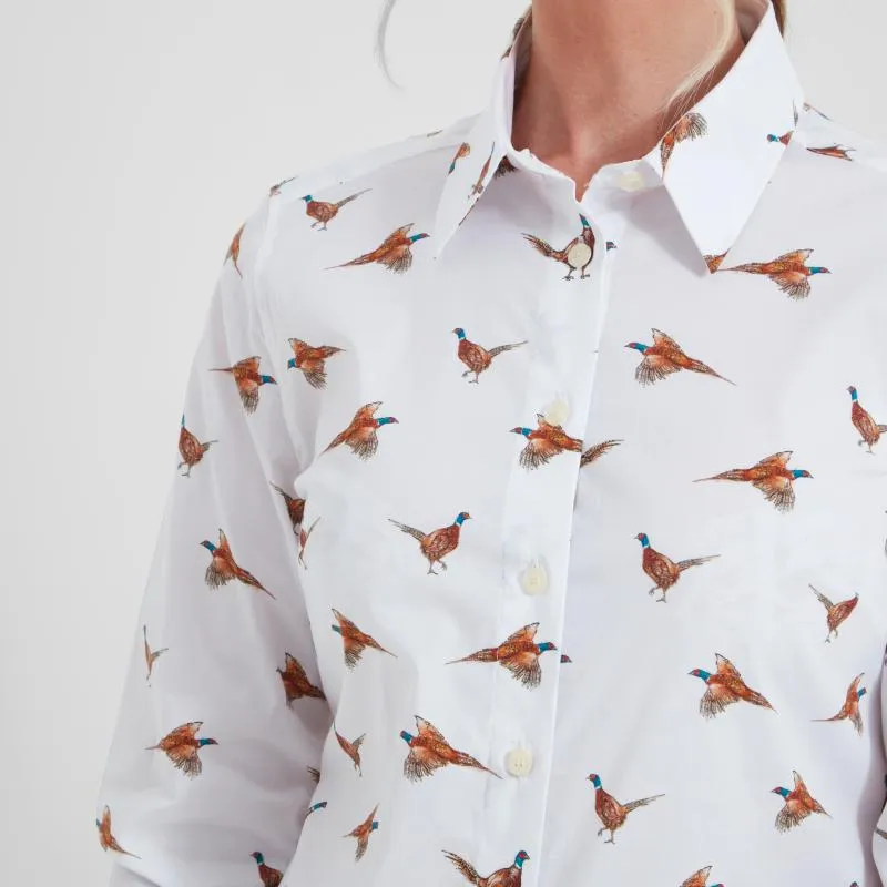 Schoffel Ladies Norfolk Shirt - Pheasant