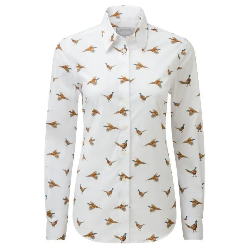 Schoffel Ladies Norfolk Shirt - Pheasant