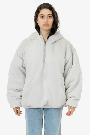 SF4249 Mix - Scour Fleece Puffy Half-Zip Hoodie