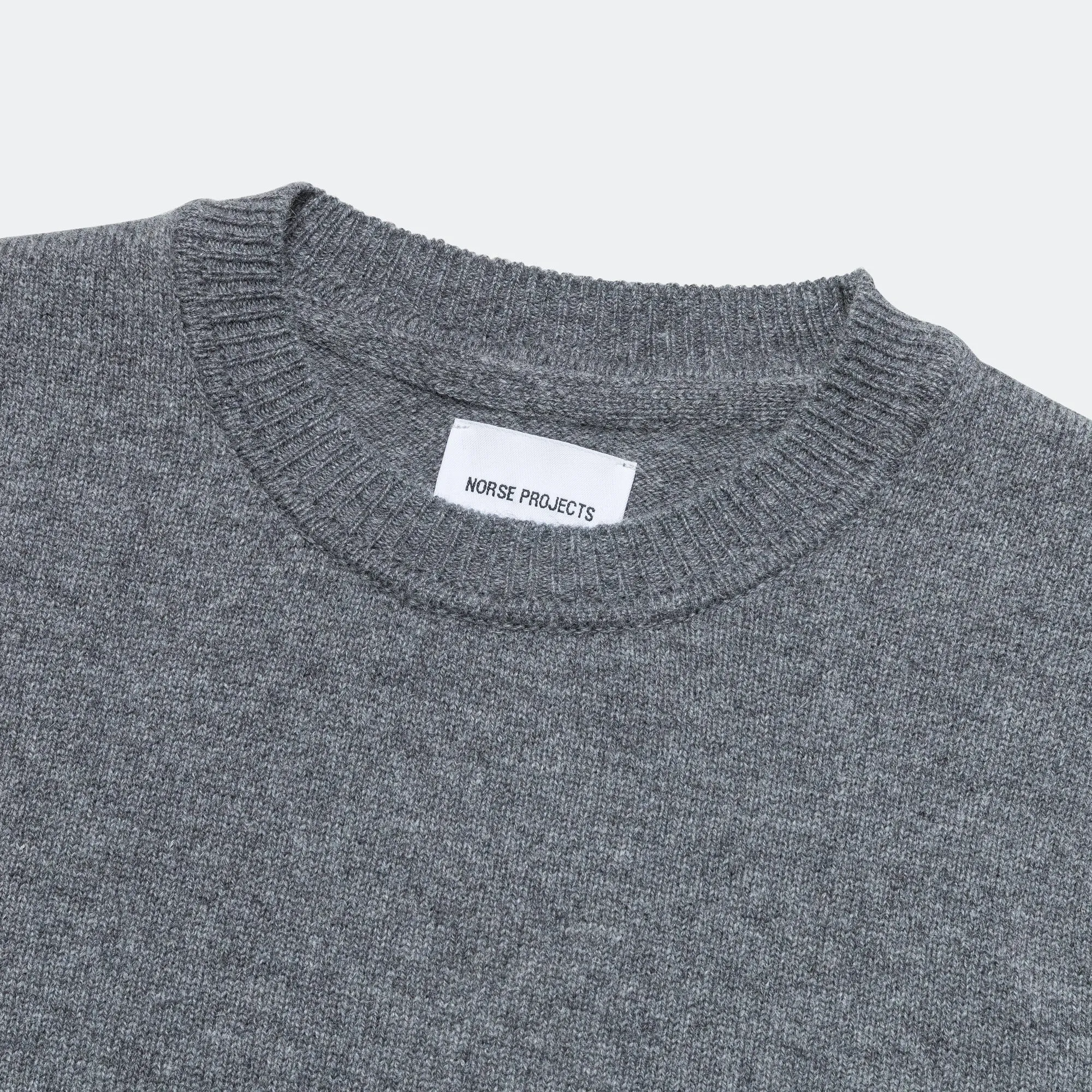 Sigfred Lambswool - Grey Melange