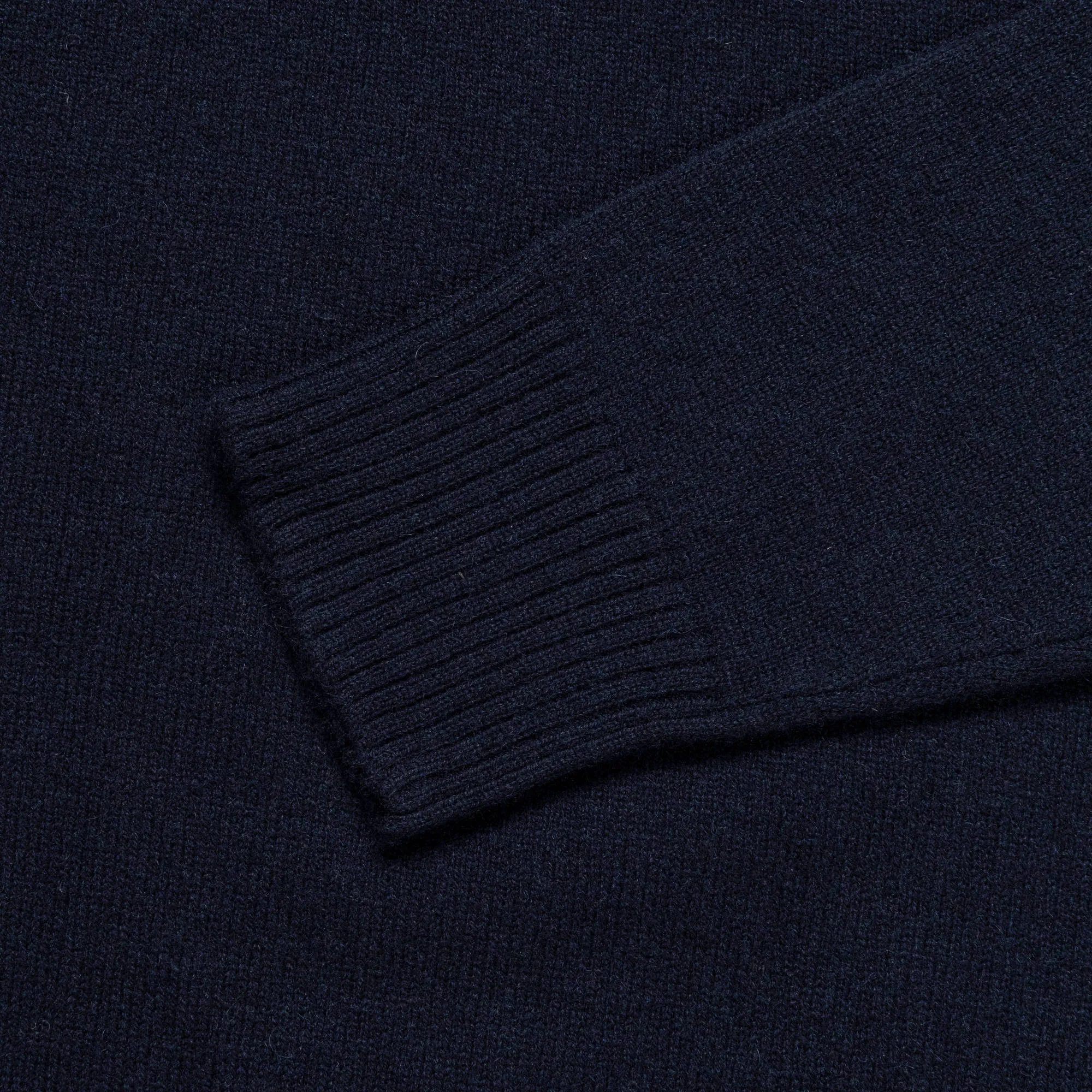 Standard Merino Lambswool Sweater - Dark Navy