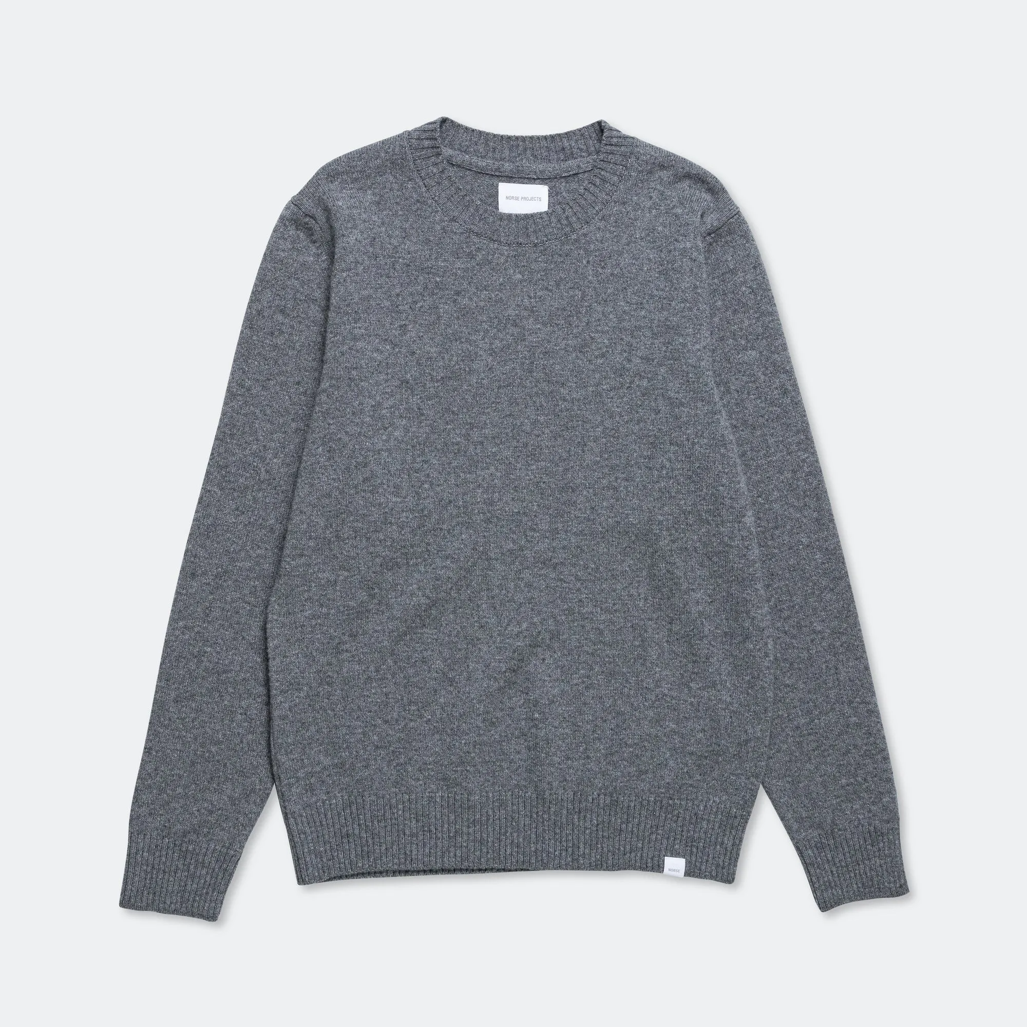 Standard Merino Lambswool Sweater - Grey Melange